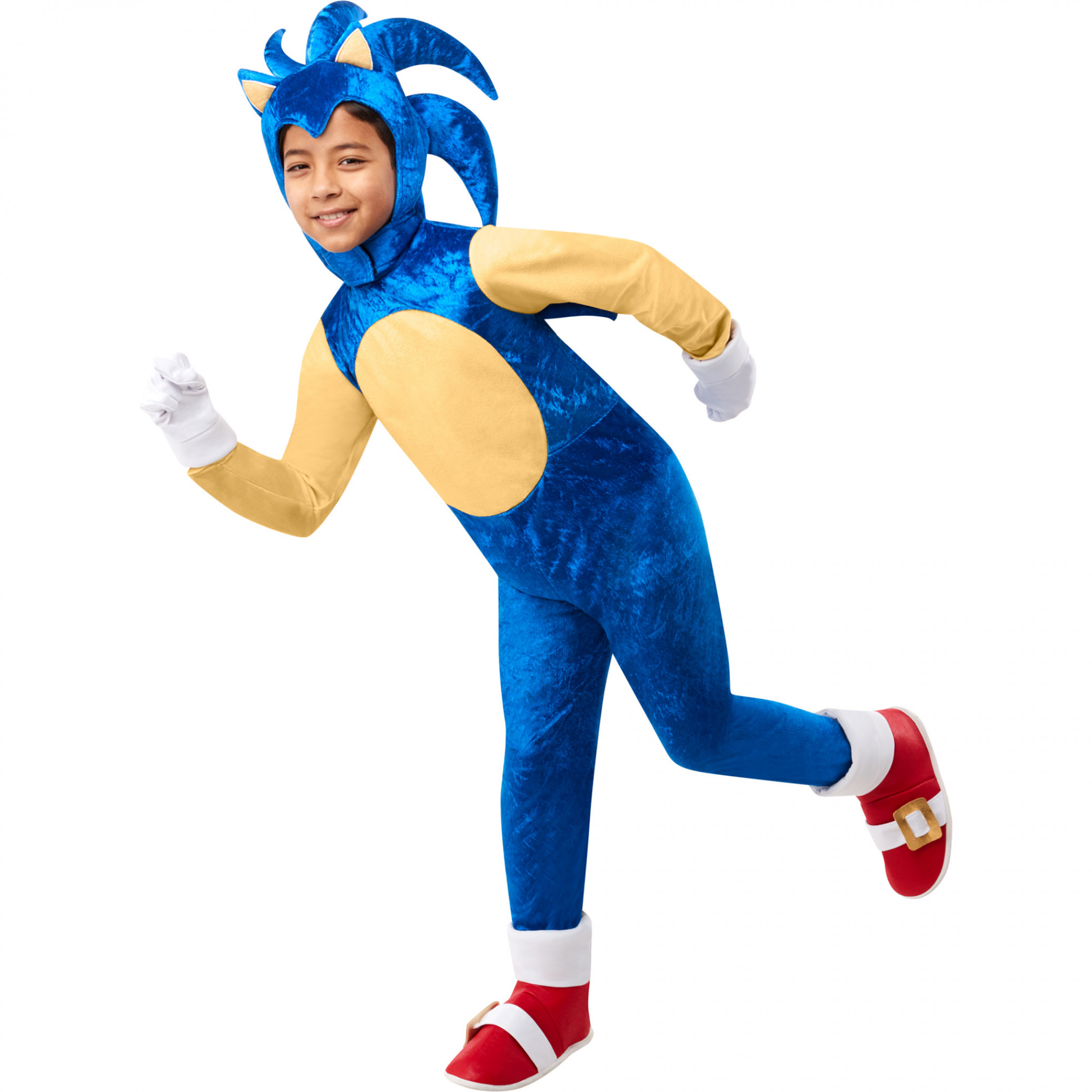 Sonic the Hedgehog Deluxe Kid's Costume, Blue