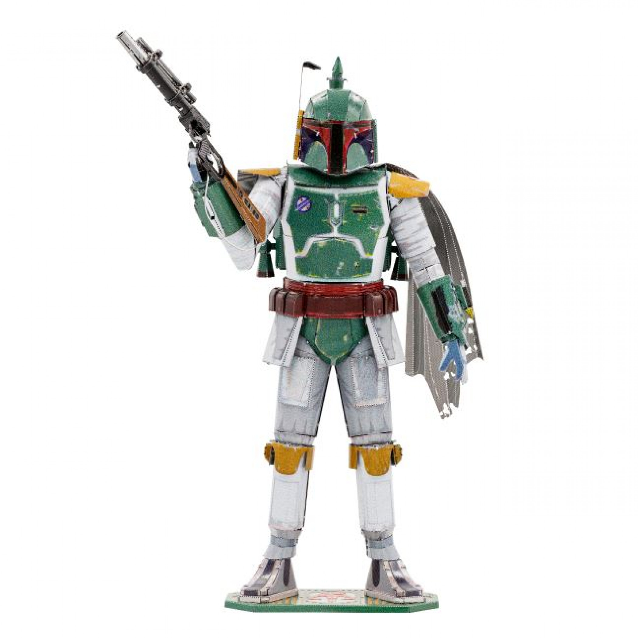 Star Wars Boba Fett Character Premium Color 3D Metal Earth Model Kit, Multi-Color