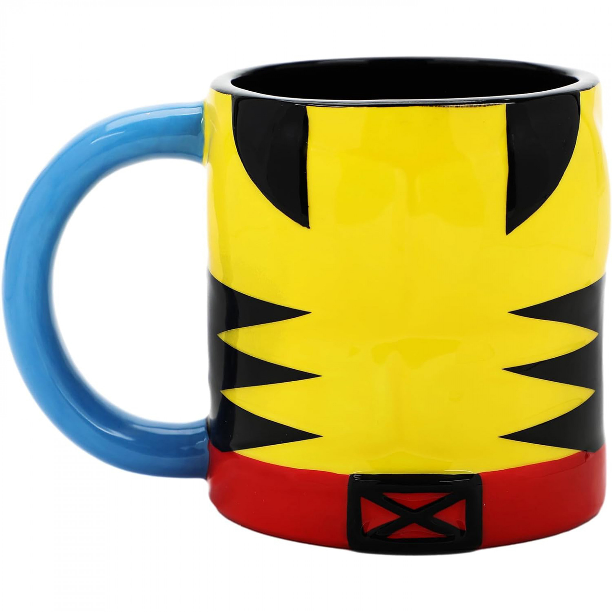 Wolverine X-Men 16 oz. Sculpted Ceramic Mug, Multi-Color