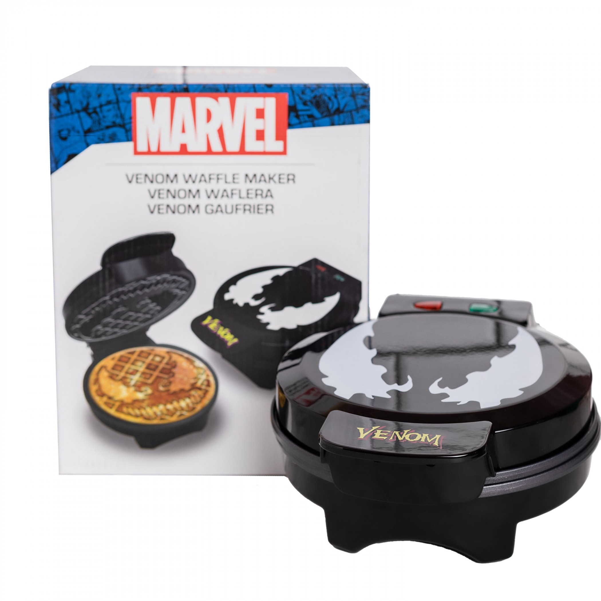 Marvel Comics Venom Waffle Maker, Black