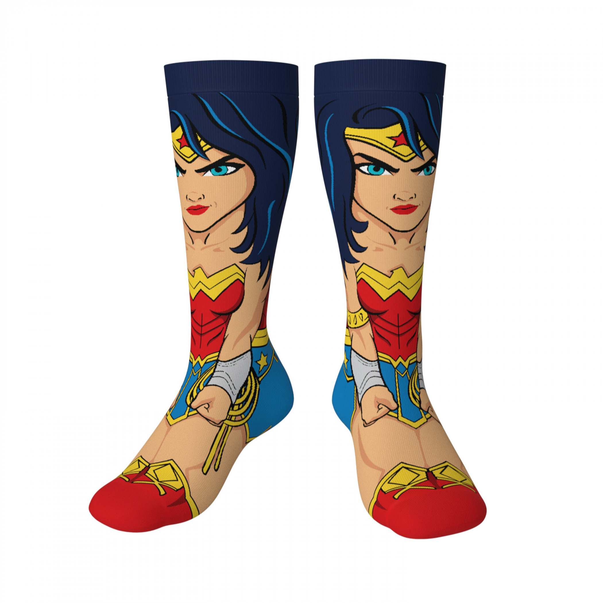 Wonder Woman Crossover Crew Socks, Multi-Color
