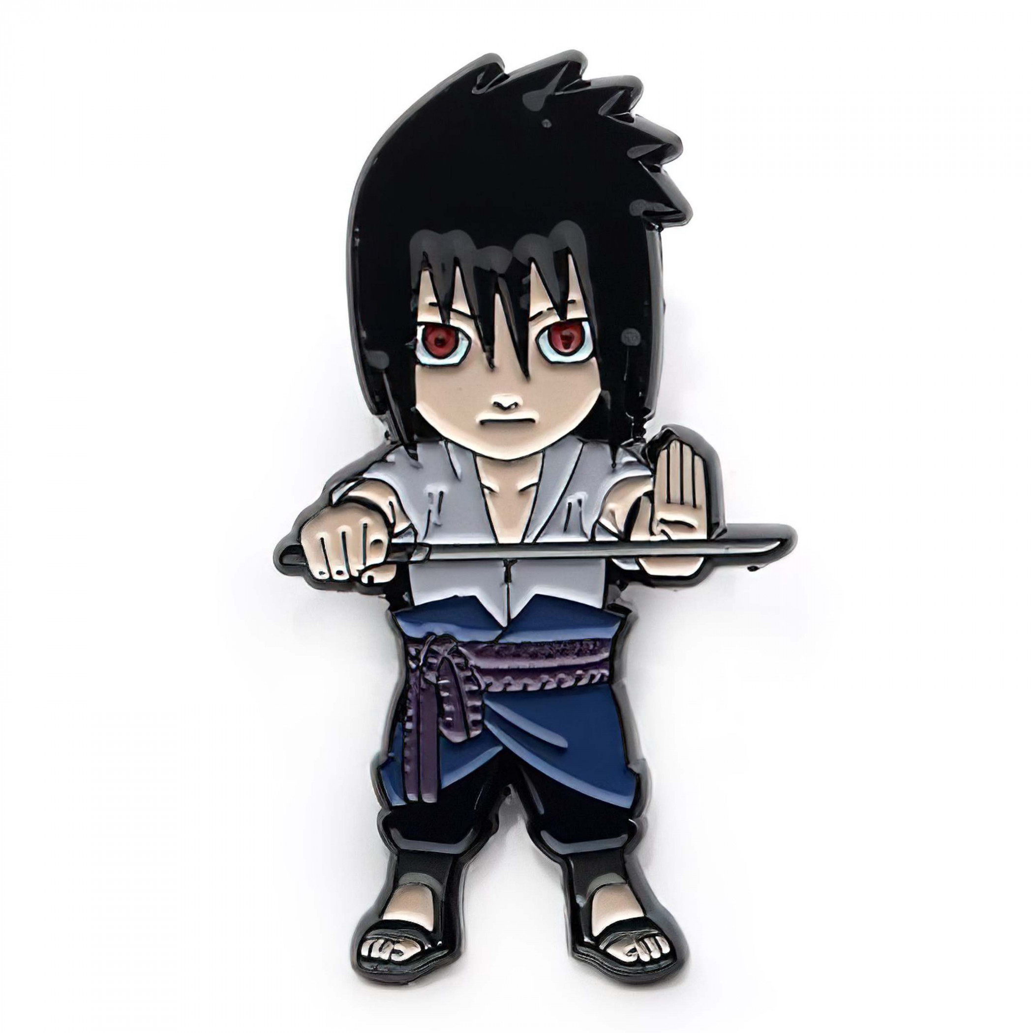 Naruto Shippuden Chibi Sasuke Uchiha Enamel Pin, Multi-Color