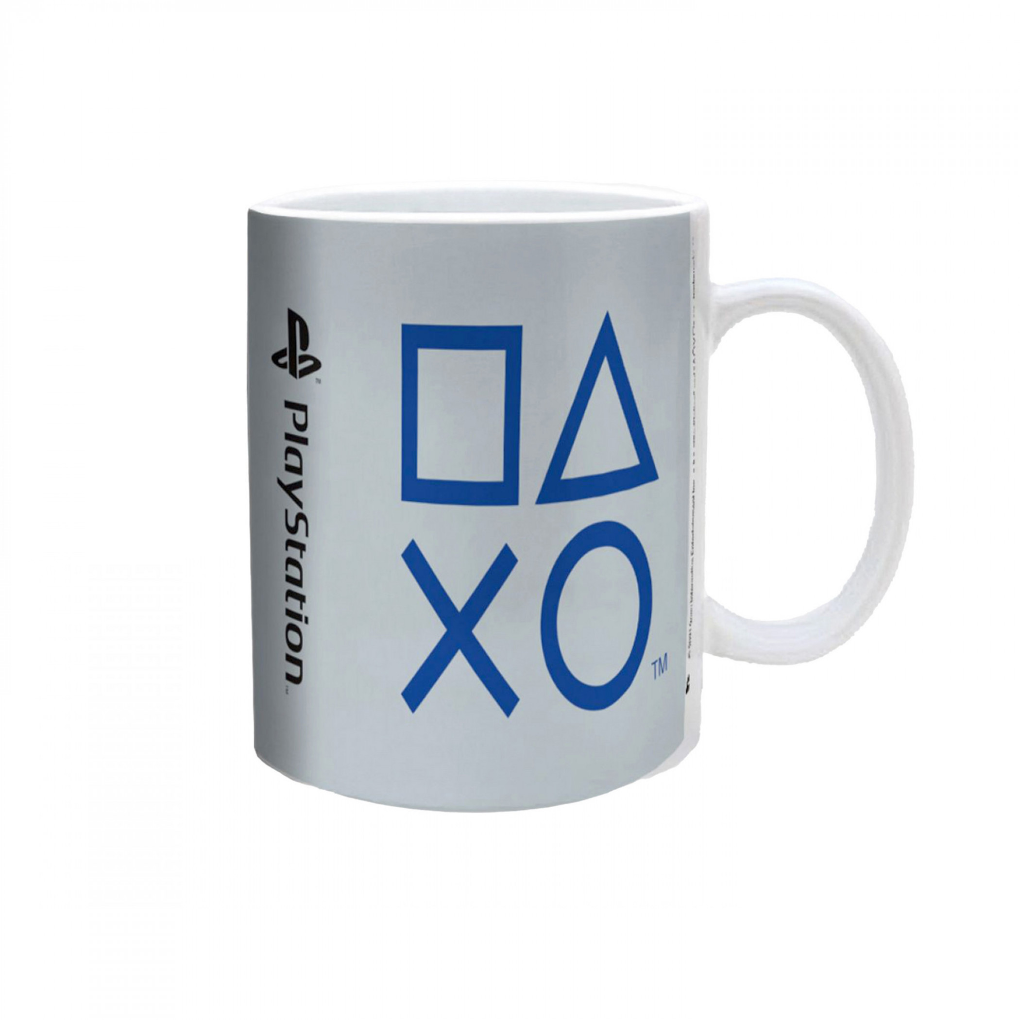 PlayStation Controller Buttons 11 oz. Ceramic Mug, White