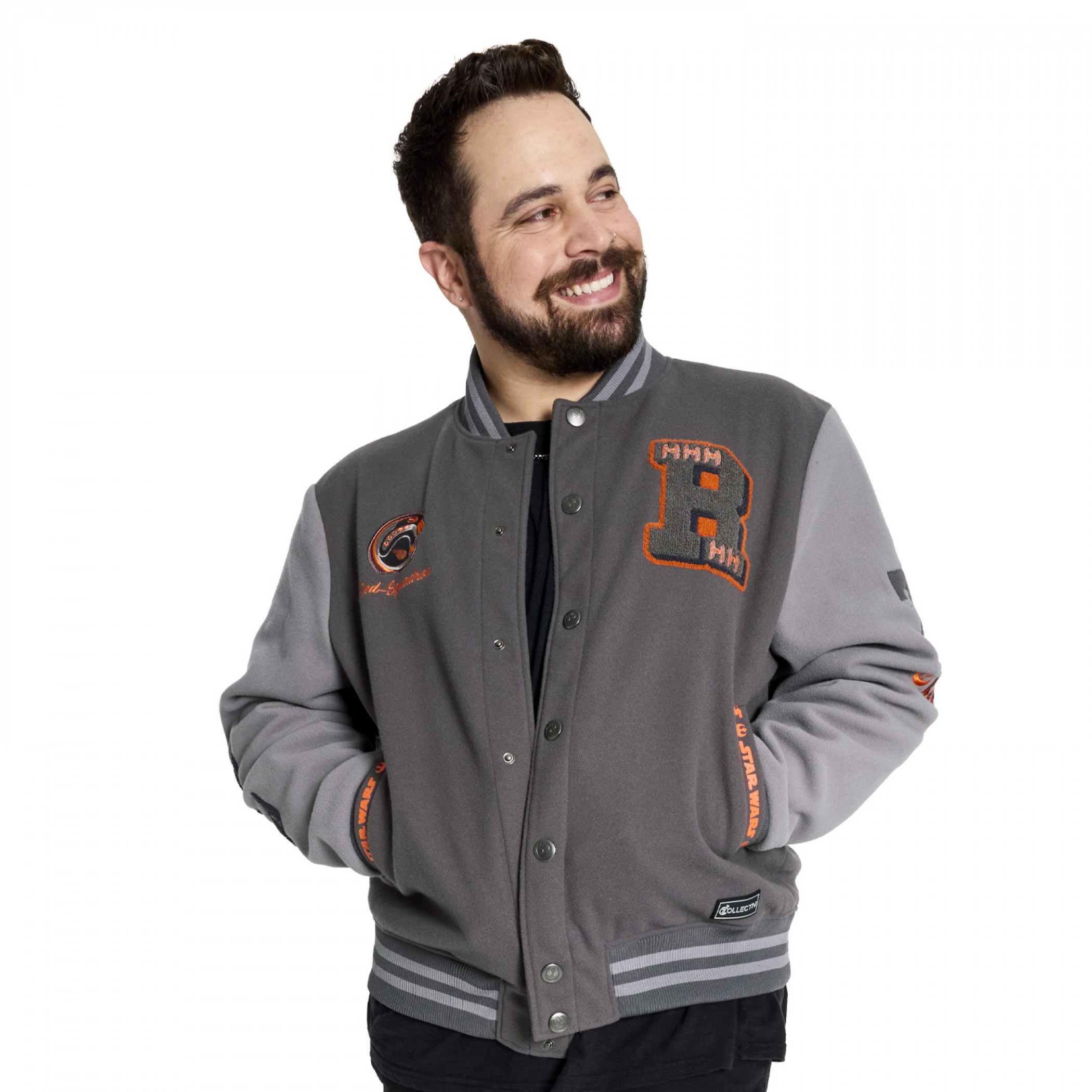 Star Wars Rebel Alliance Varsity Jacket By Loungefly, Blue