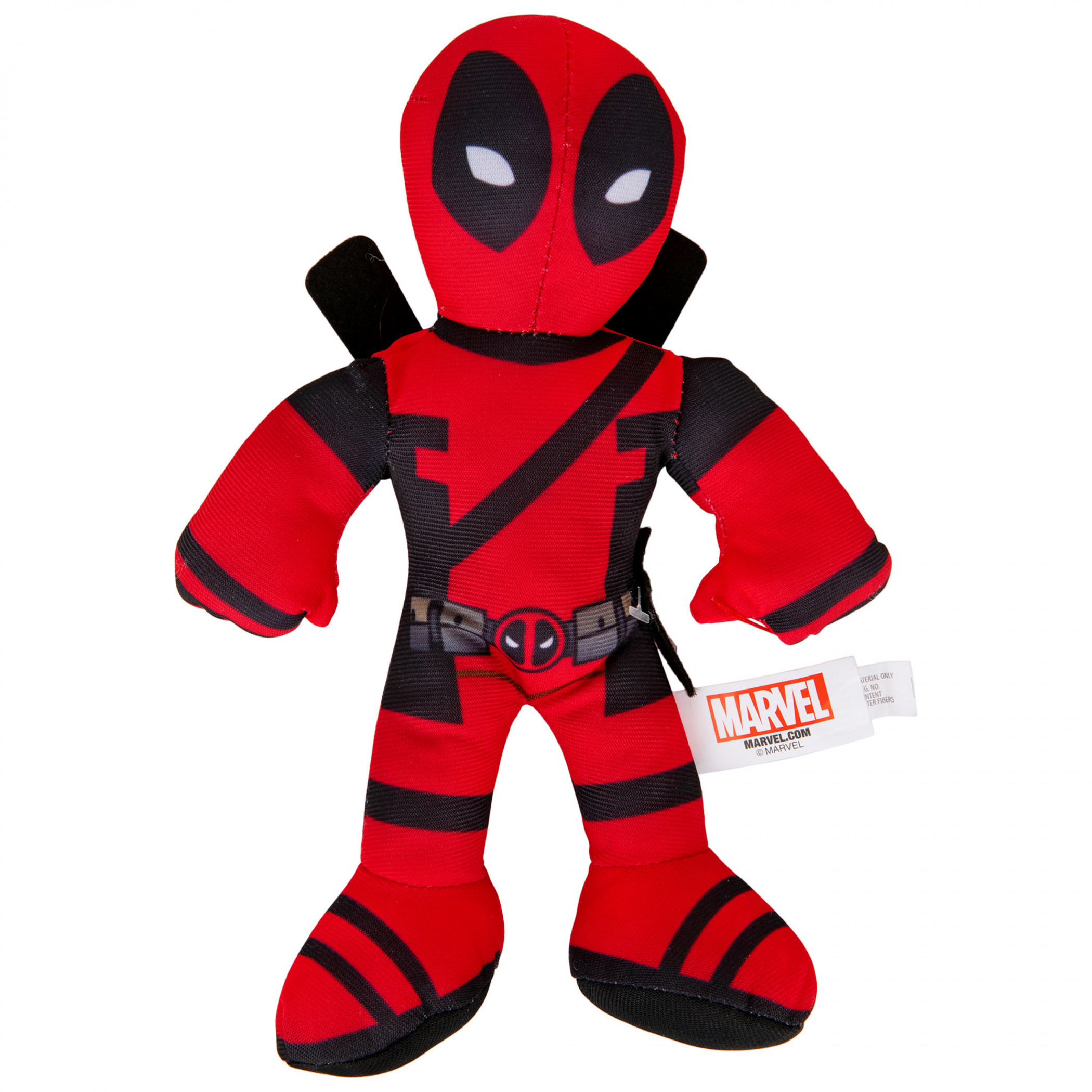 Deadpool Classic Suit 14' Plush Doll, Red