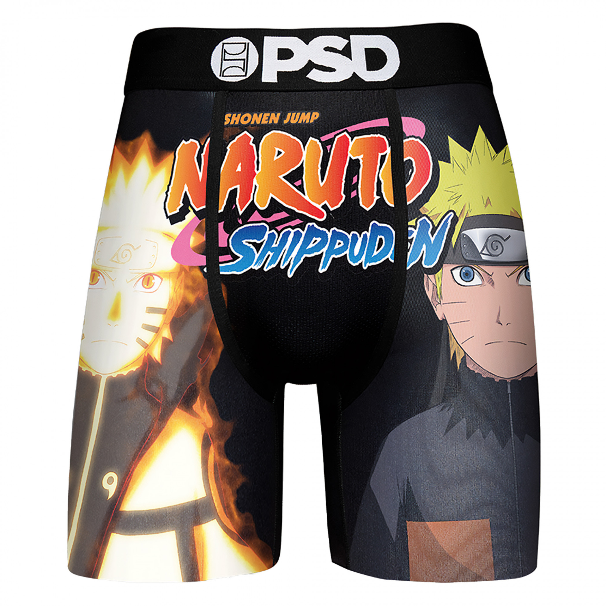 Naruto Double Face Boxer Briefs, Multi-Color
