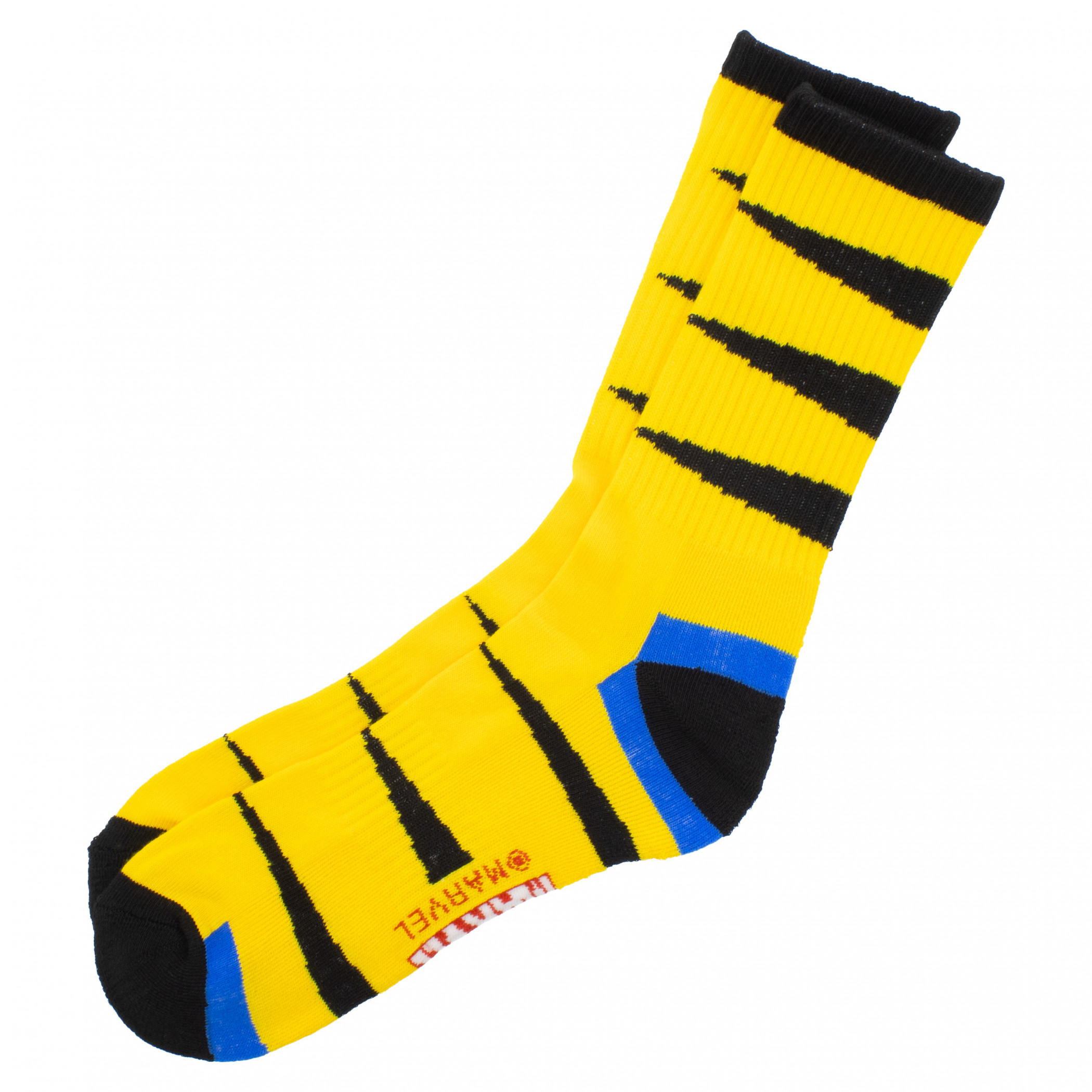 Wolverine Athletic Socks, Yellow