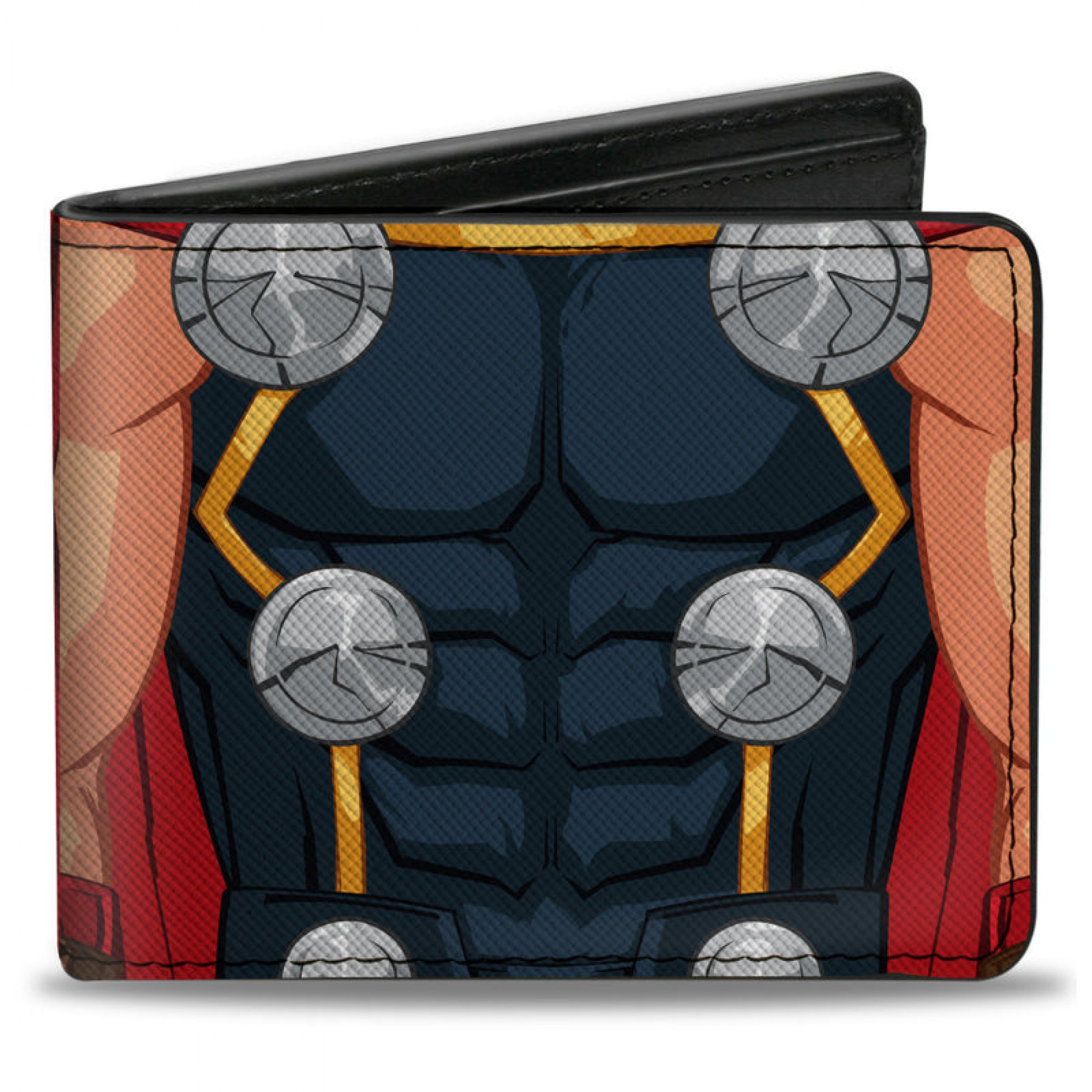 Thor Character Close-Up Cosplay Bi-Fold Wallet, Multi-Color