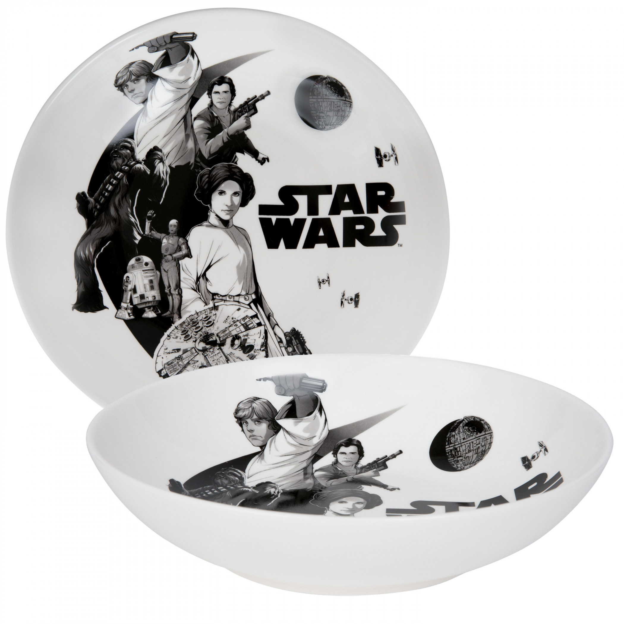Star Wars Rebels Ceramic 9' Dinner Bowl, White