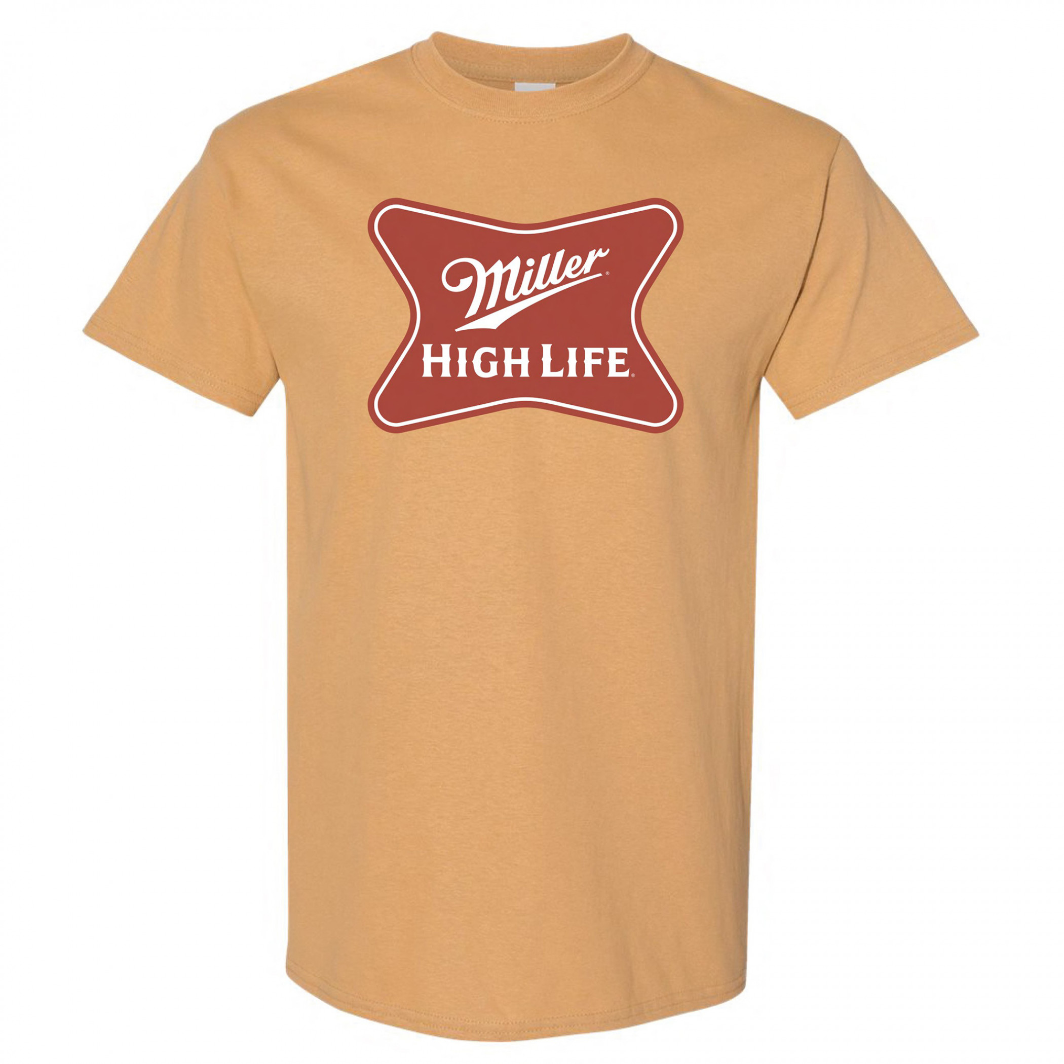 Miller High Life Classic Logo Gold Colorway T-Shirt