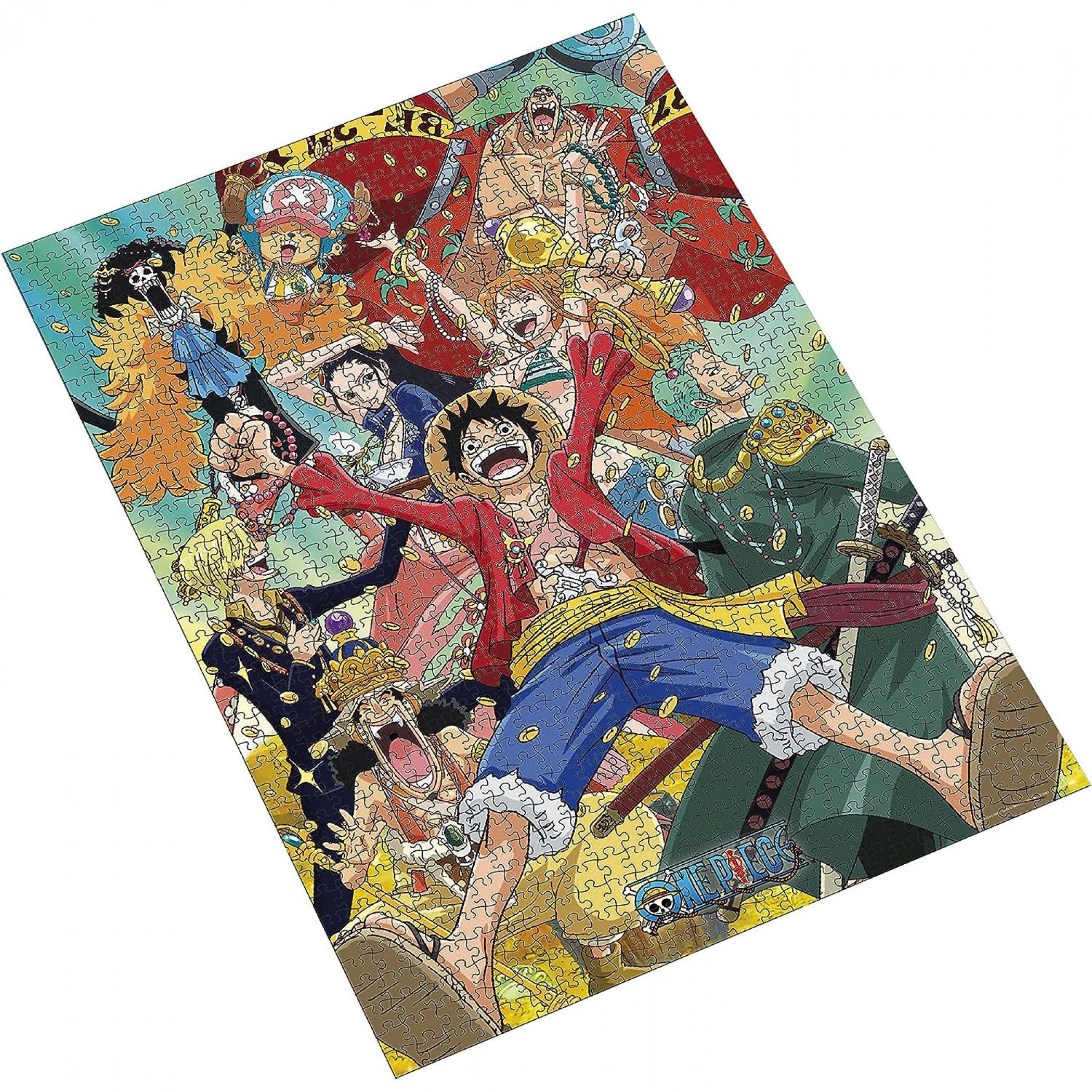 One Piece Straw Hat Crew 1000 pc. Puzzle, Multi-Color