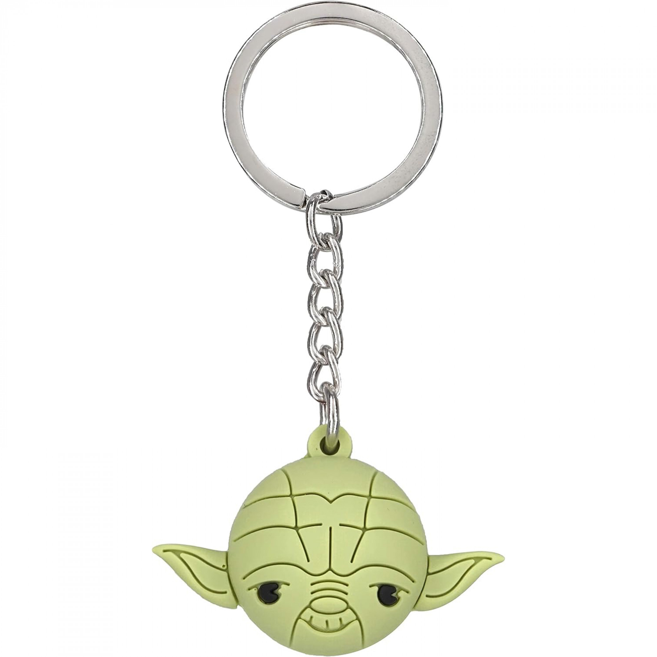 Star Wars Yoda Ball Keyring, Green