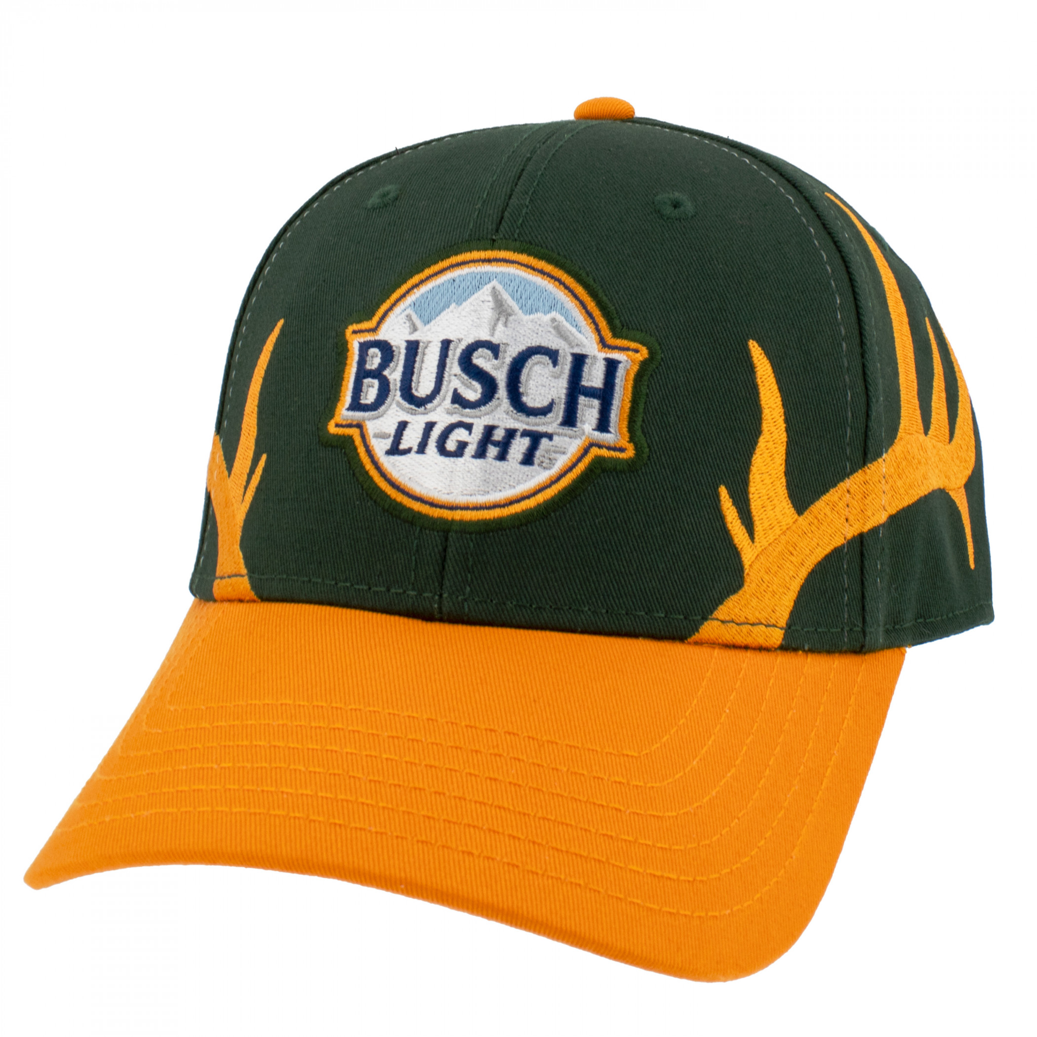 Busch Light Hunting Antlers Adjustable Hat