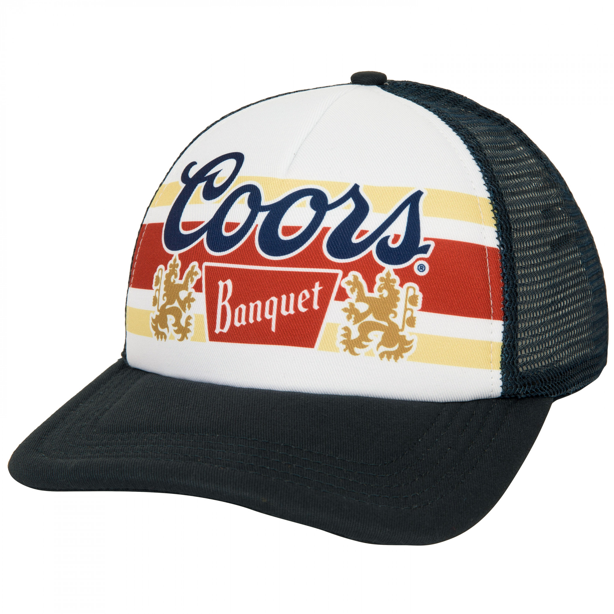 Coors Banquet Vintage Logo Mesh Back Trucker Hat