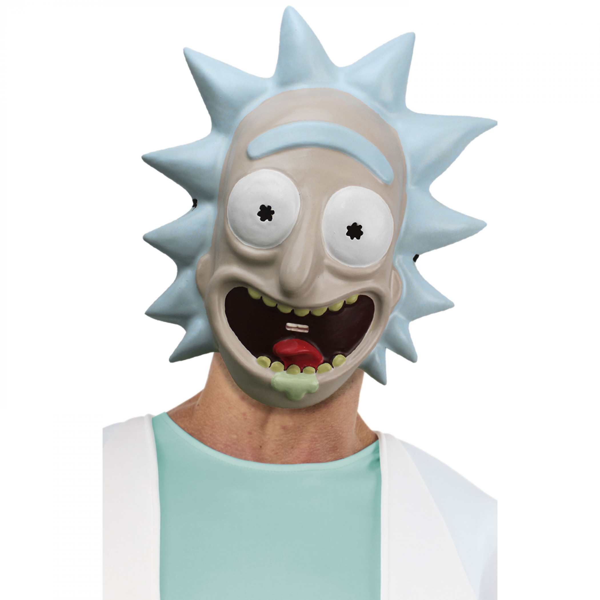 Rick and Morty Rick Sanchez 1/2 Costume Mask, Black