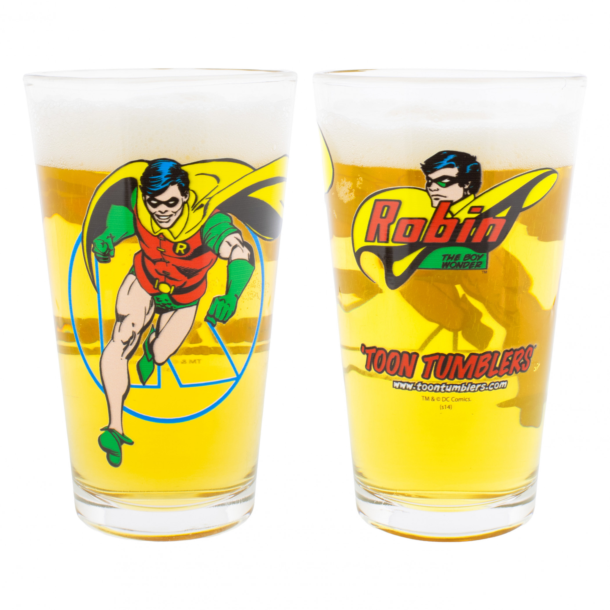 Robin Pint Glass, Clear
