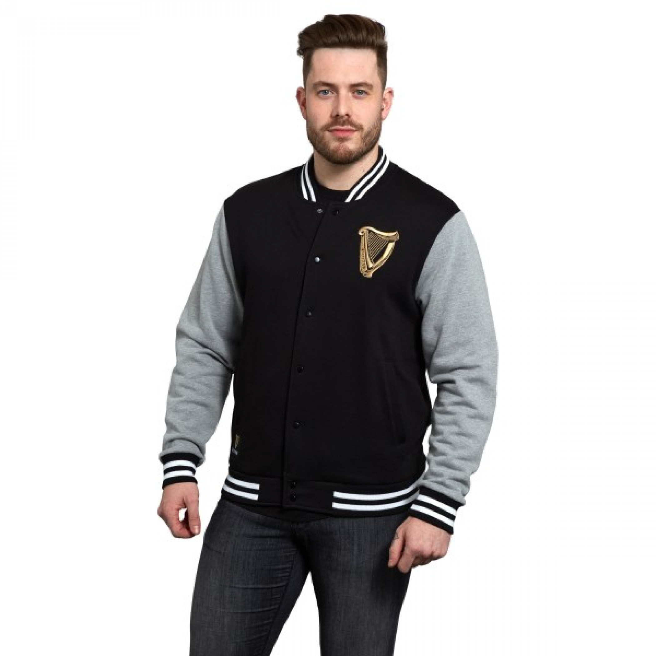 Guinness Harp Letterman Jacket