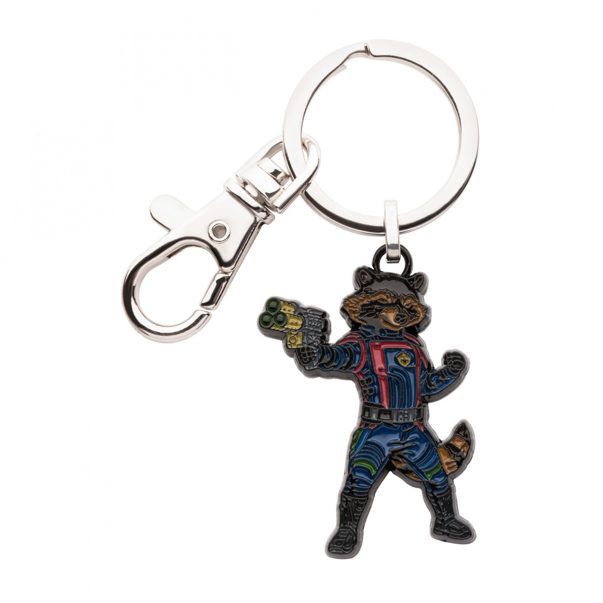 Guardians of The Galaxy Rocket Keychain, Black