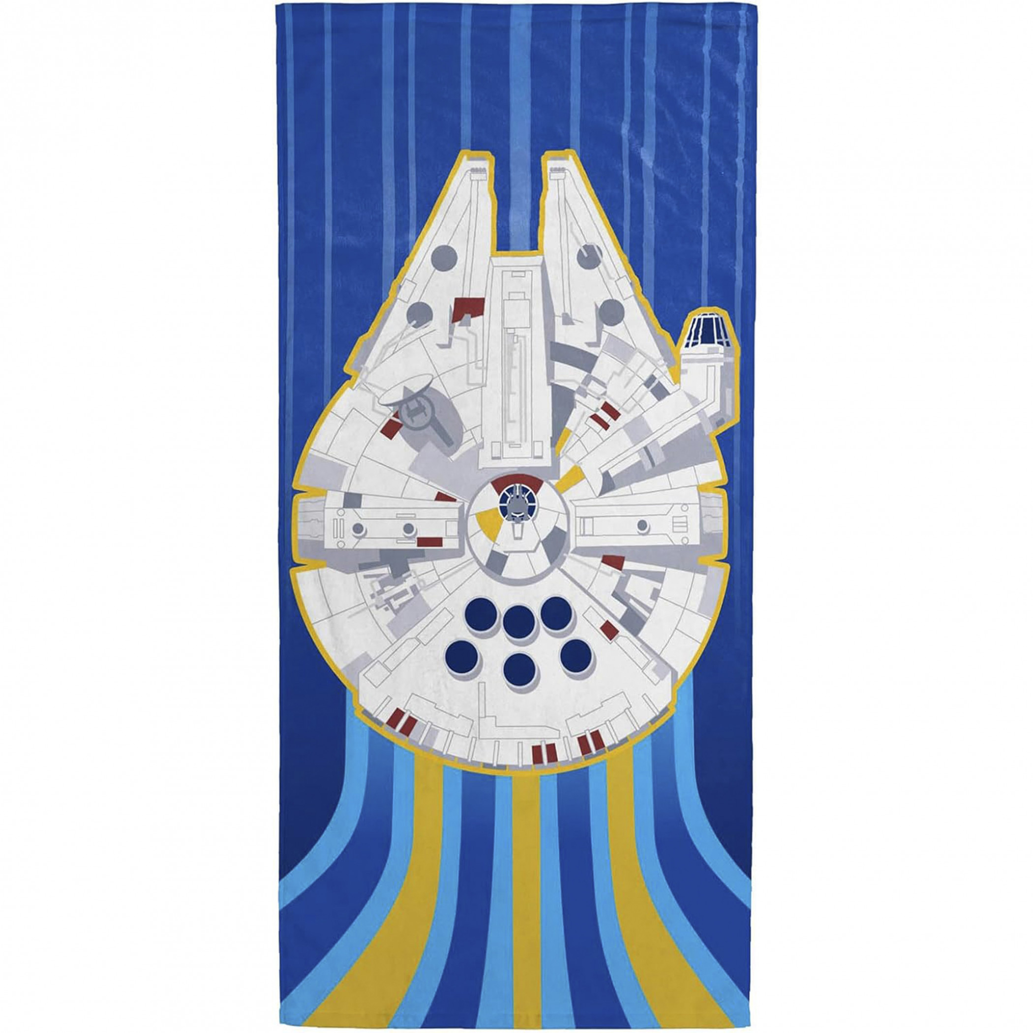 Star Wars the Millennium Falcon Beach Towel, Multi-Color