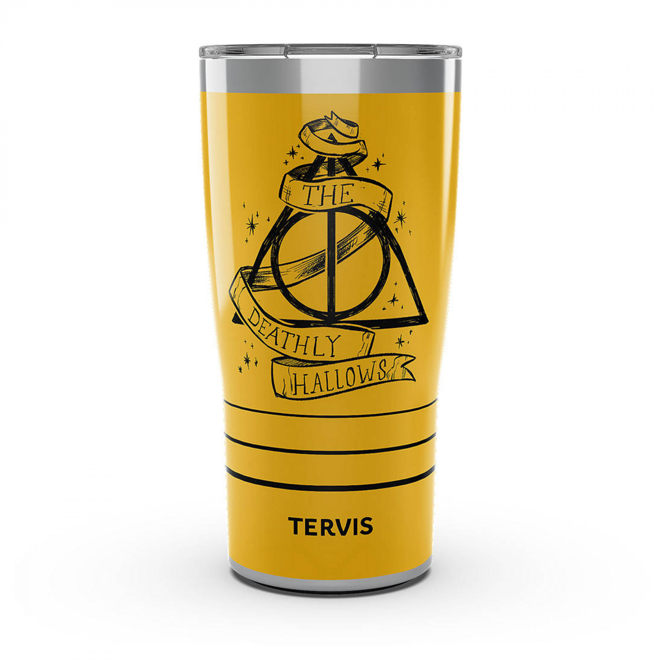 Harry Potter The Deathly Hallows 20oz Stainless Steel Tervis® Travel Mug, Yellow