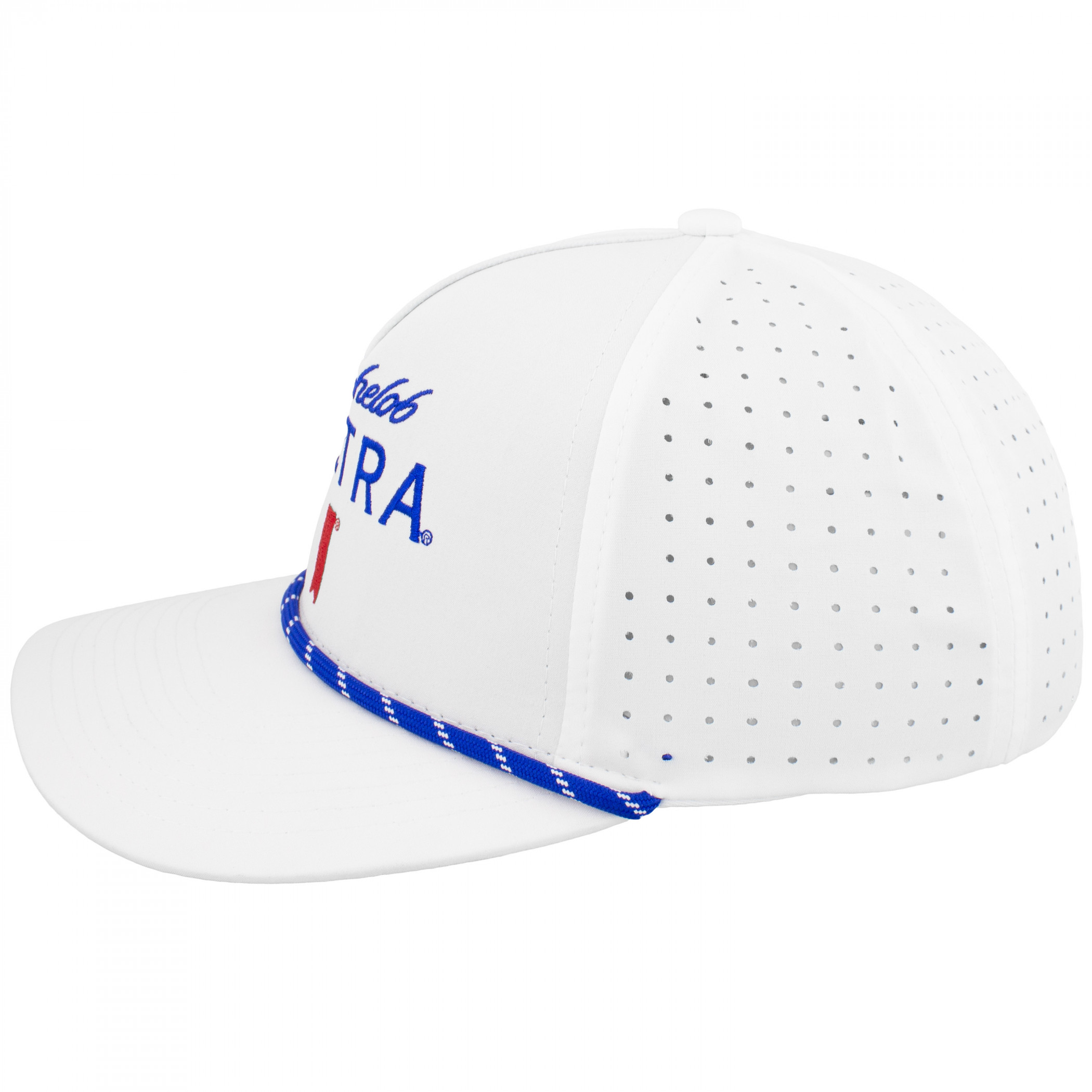 Michelob Ultra Logo White Colorway Rope Golf Club Hat