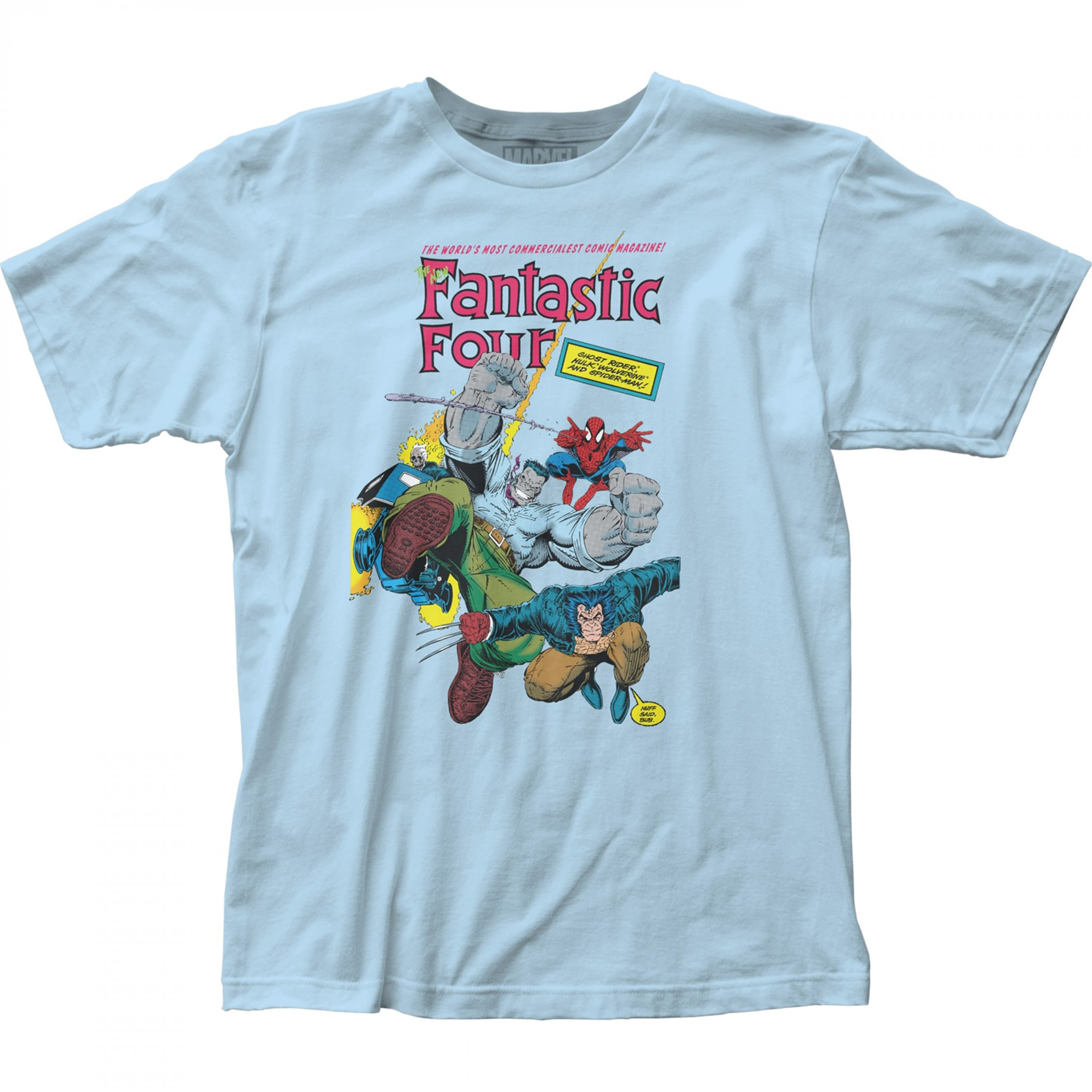 The New Fantastic Four Comic T-Shirt, Blue