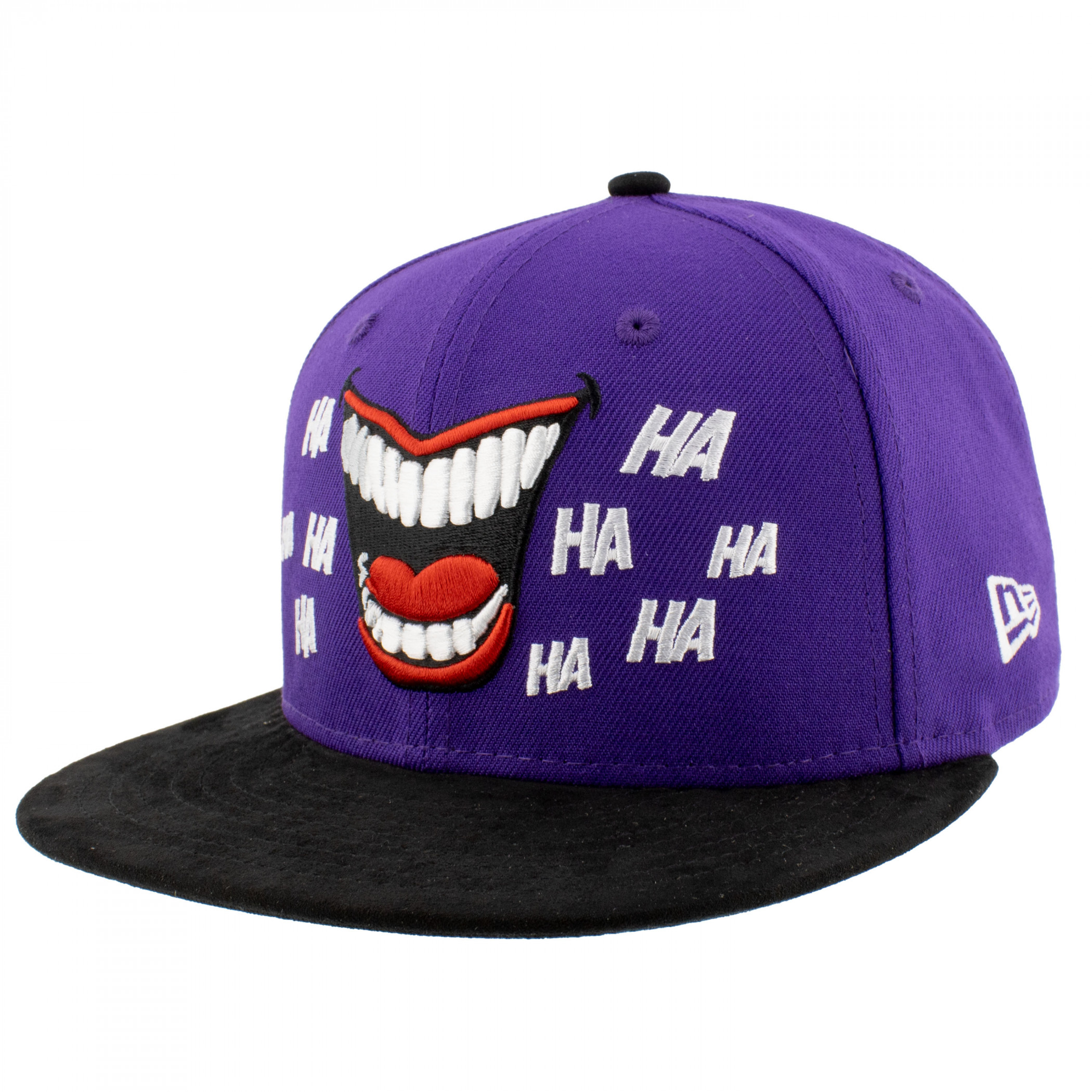 The Joker HAHAHA New Era 59Fifty Fitted Hat, Purple