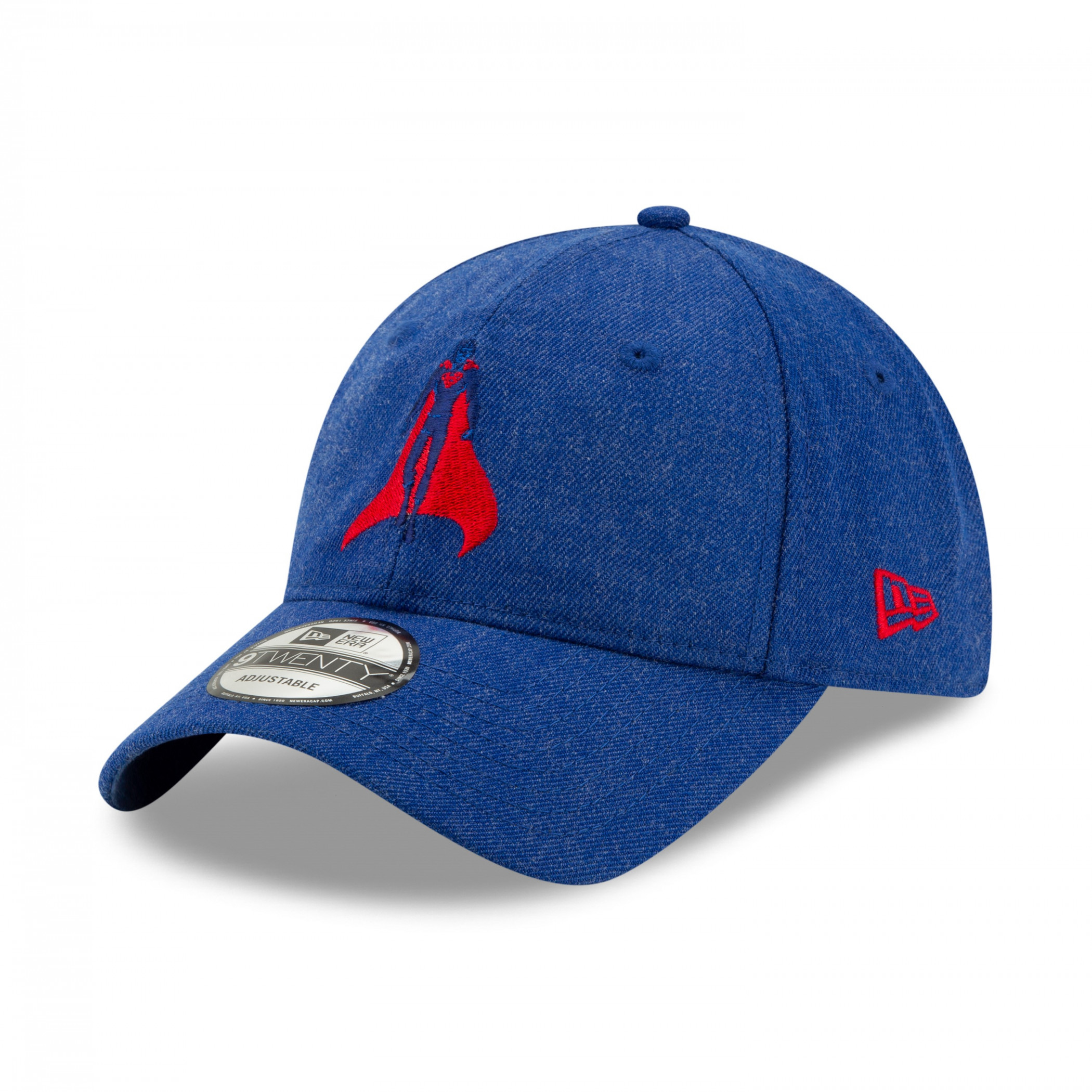 Superman Power Stance New Era 9Twenty Adjustable Dad Hat, Blue