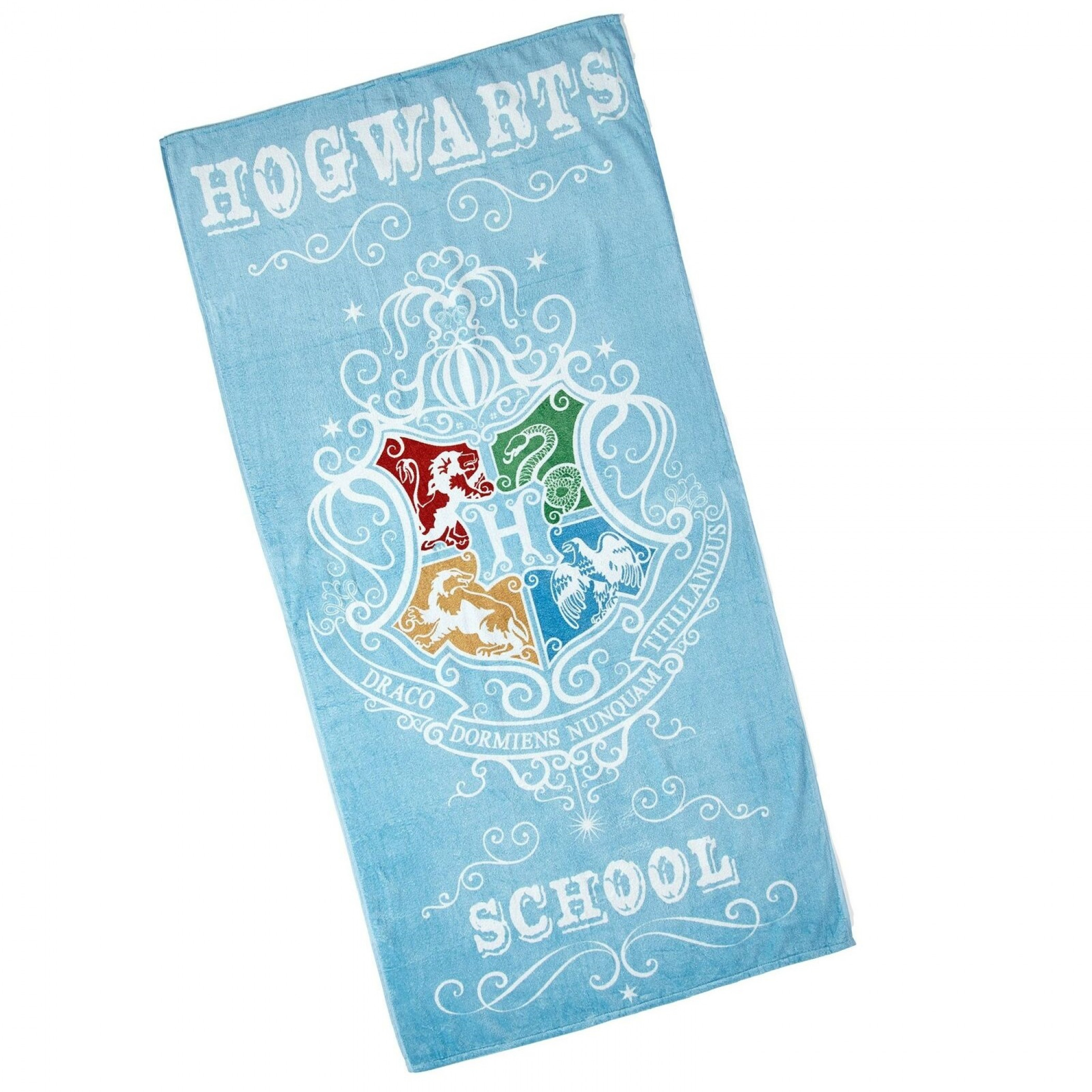 Harry Potter Hogwarts School Beach Towel, Multi-Color