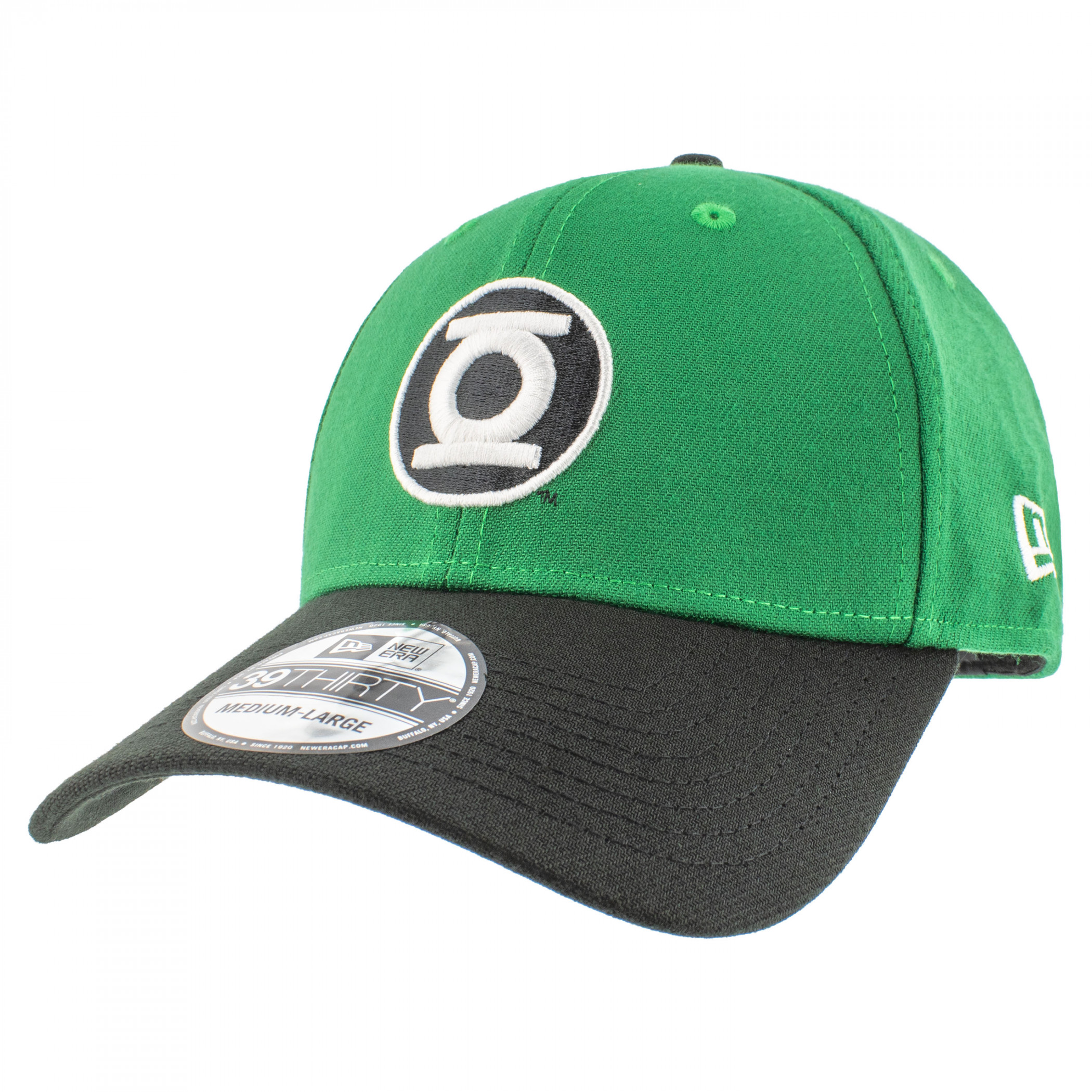 Green Lantern Hal Jordan Symbol 39Thirty Fitted Hat, Green