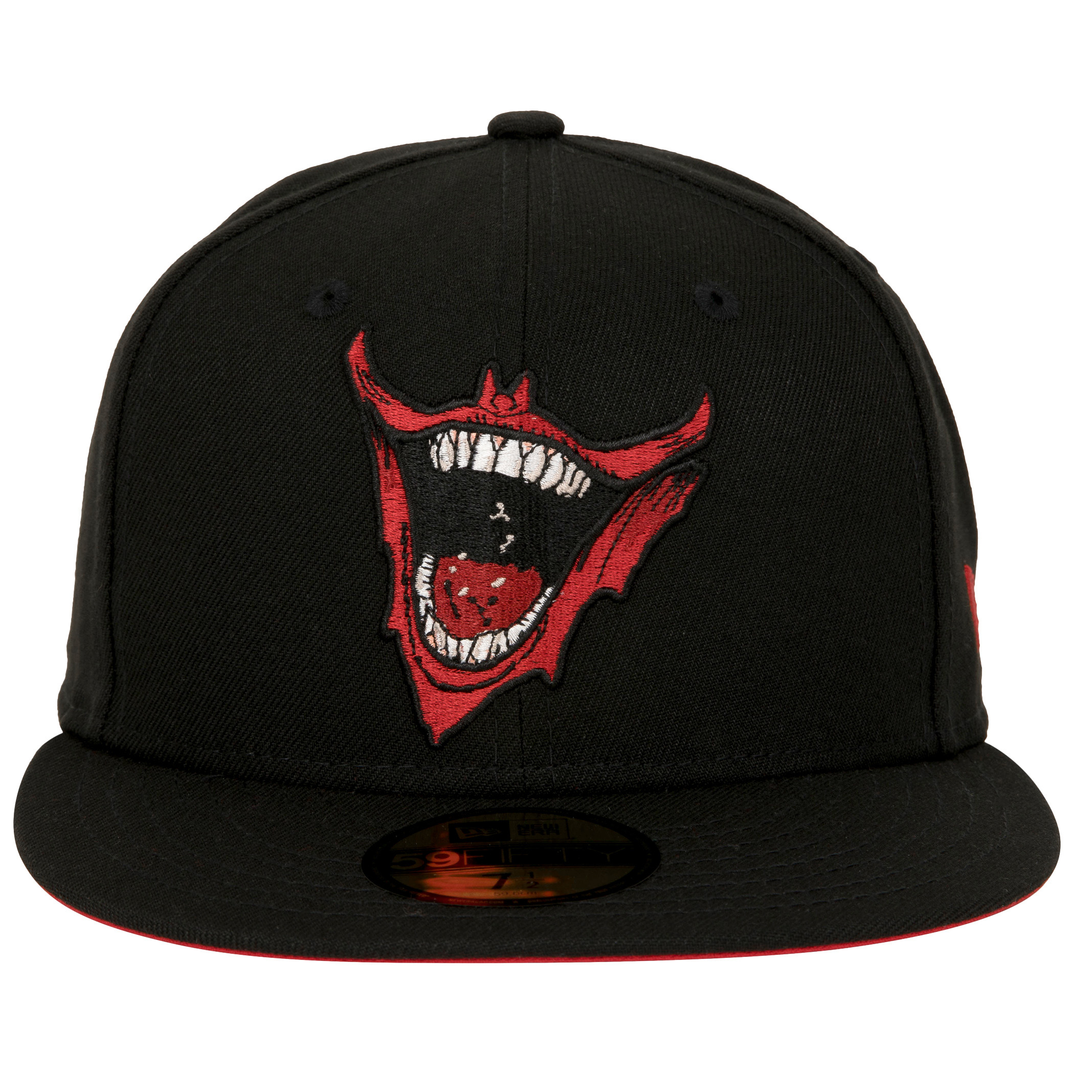 Joker He Who Laughs New Era 59Fifty Fitted Hat Black