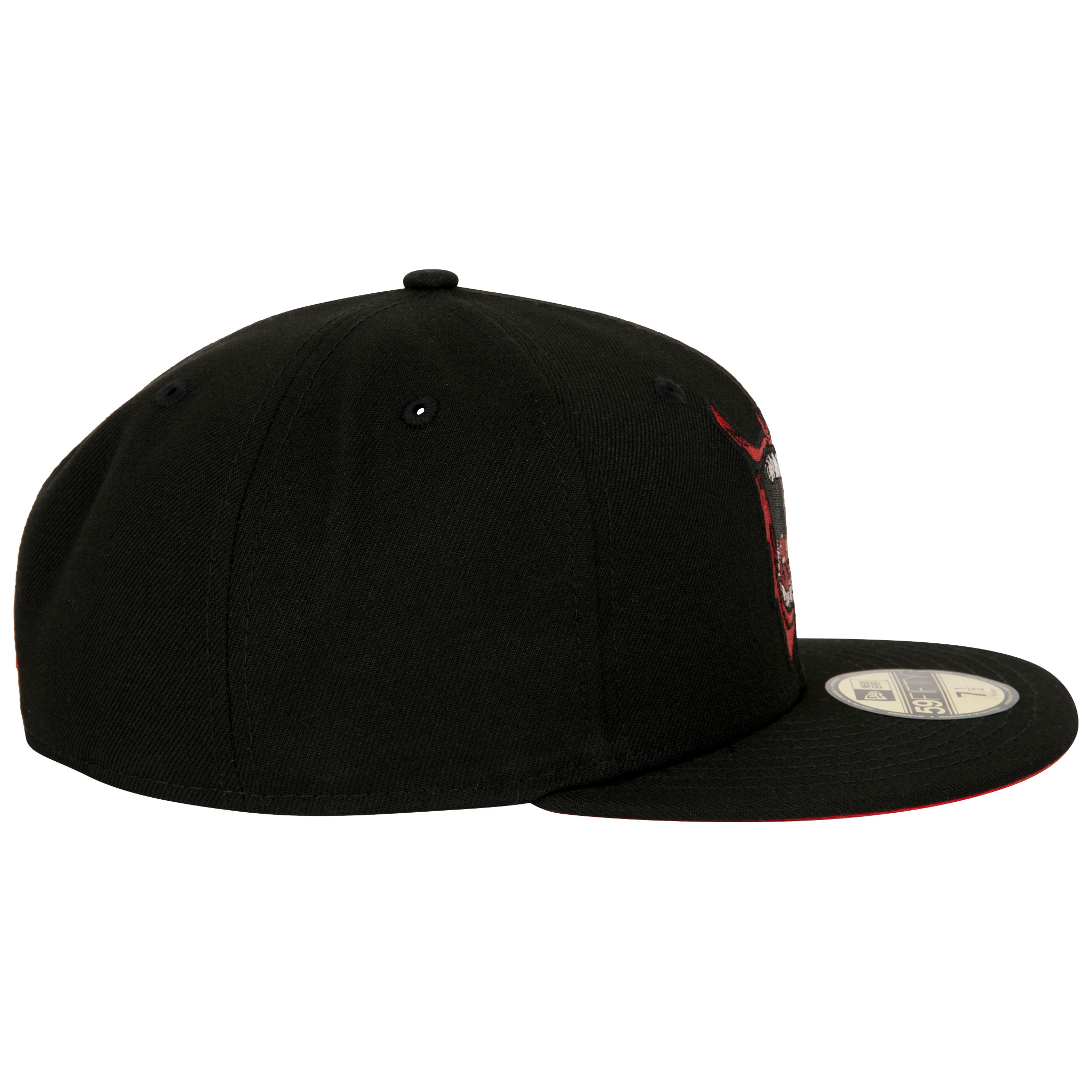 Joker He Who Laughs New Era 59Fifty Fitted Hat Black - Picture 10 of 60