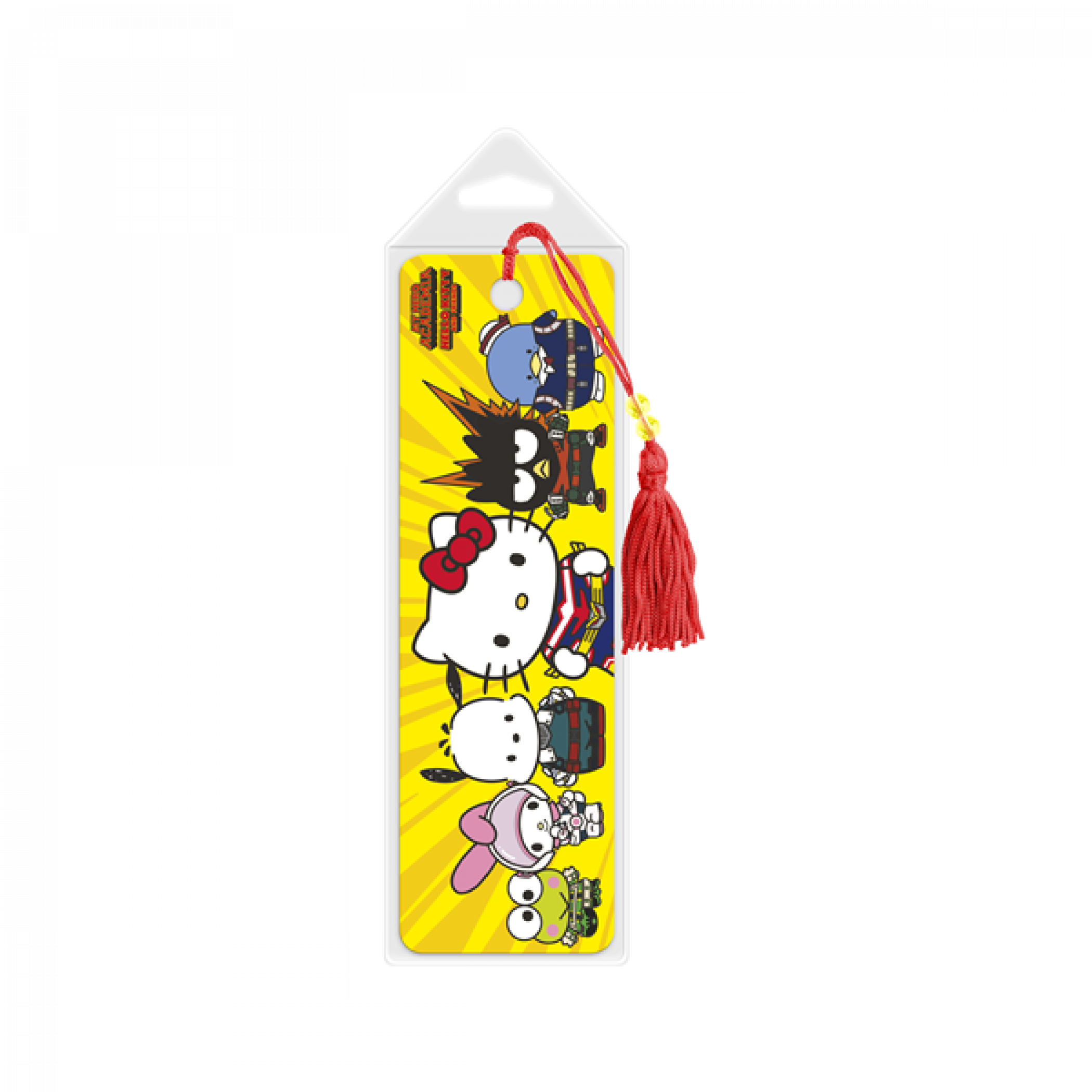 Sanrio X My Hero Academia Collab Bookmark, Yellow
