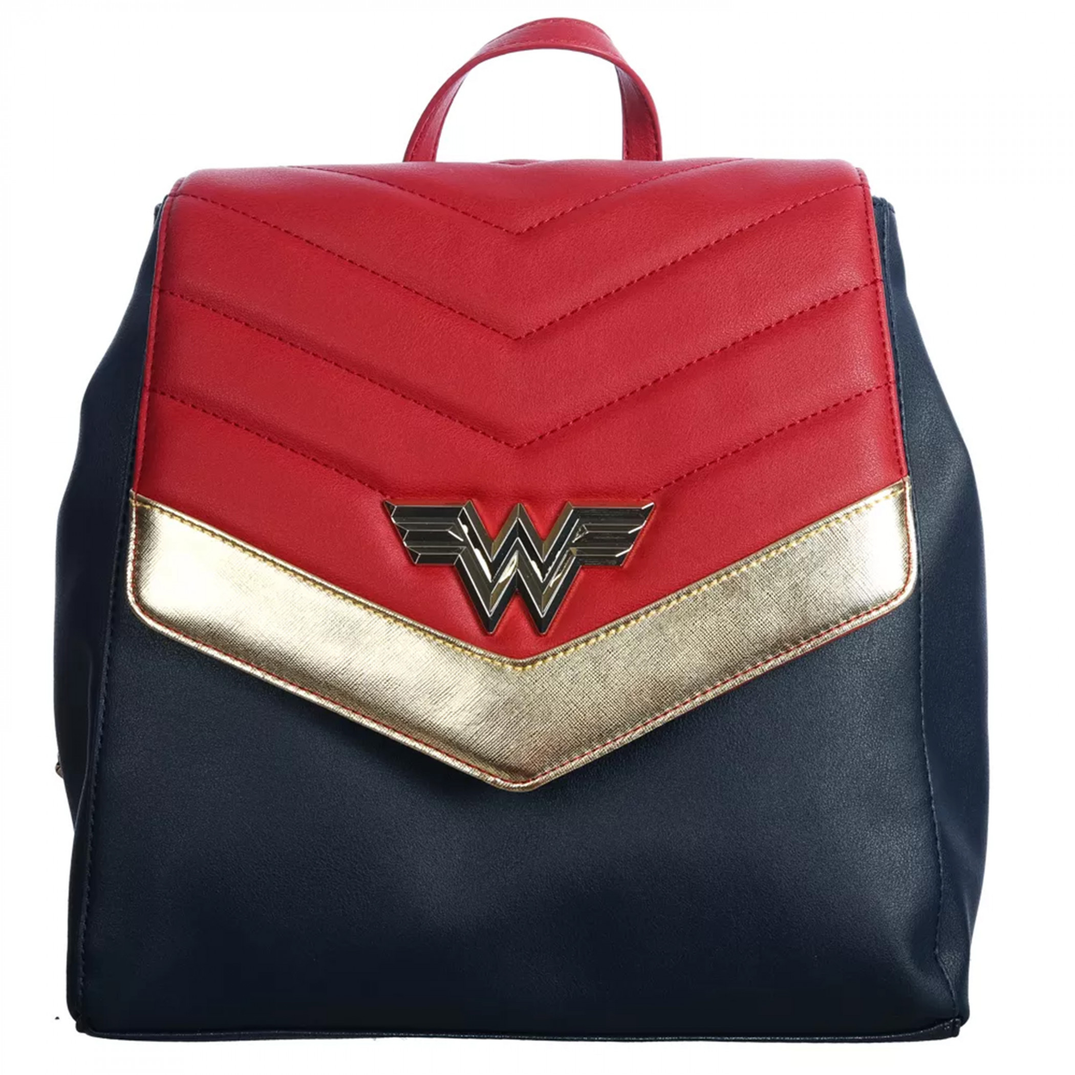 Wonder Woman Quilted Mini Backpack, Multi-Color
