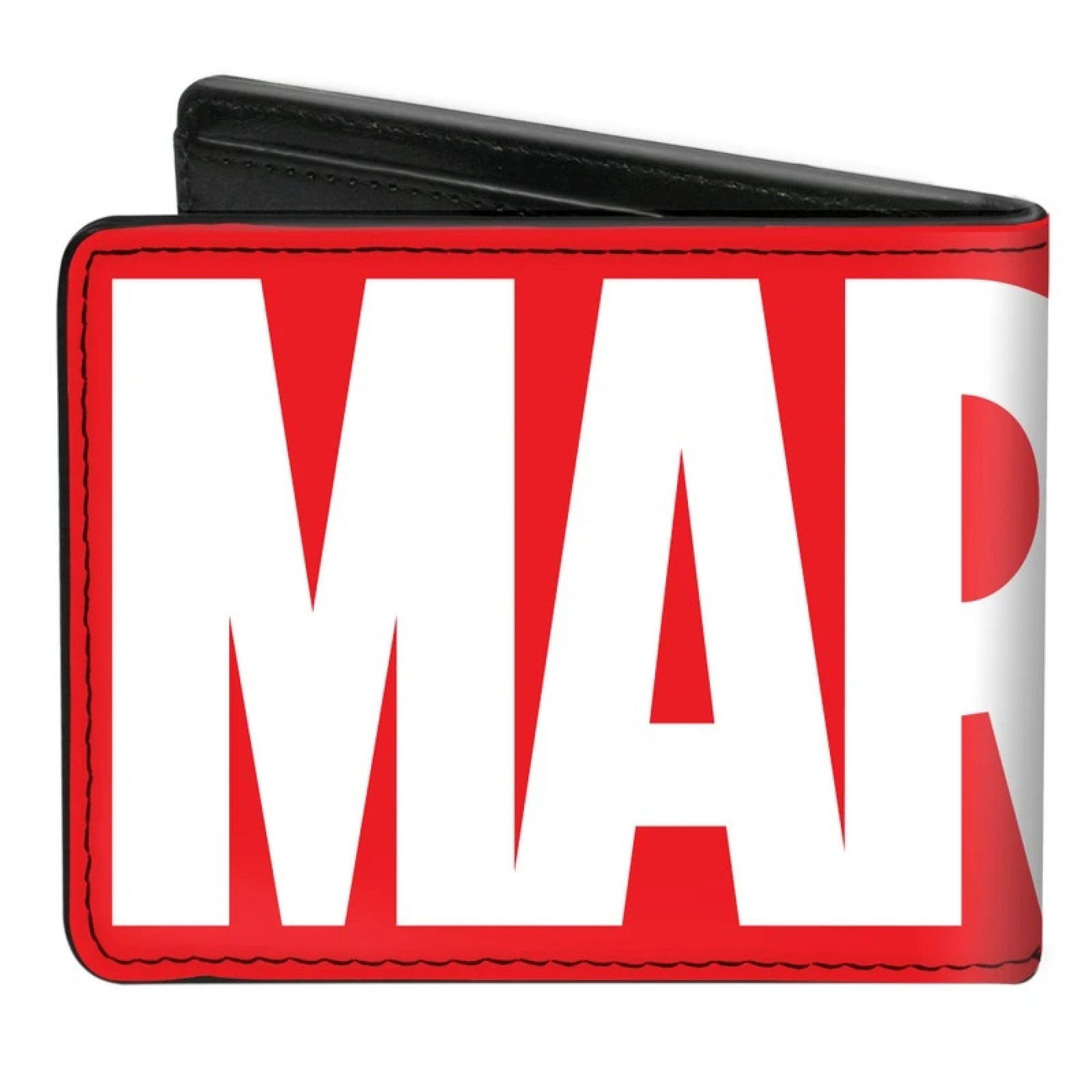 Marvel Logo Bi-Fold Wallet, Red