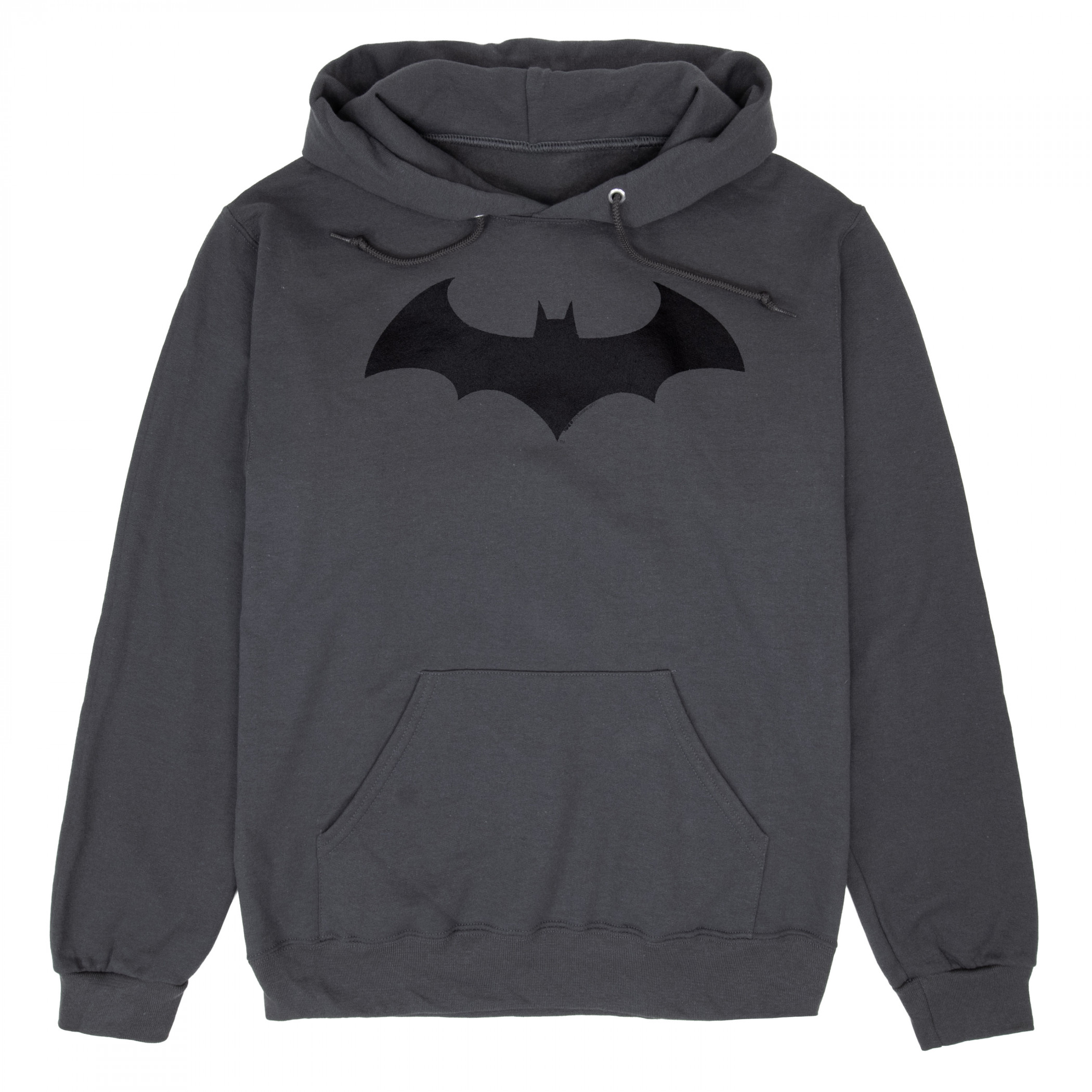 Batman Hush Symbol Hoodie Sweatshirt, Grey