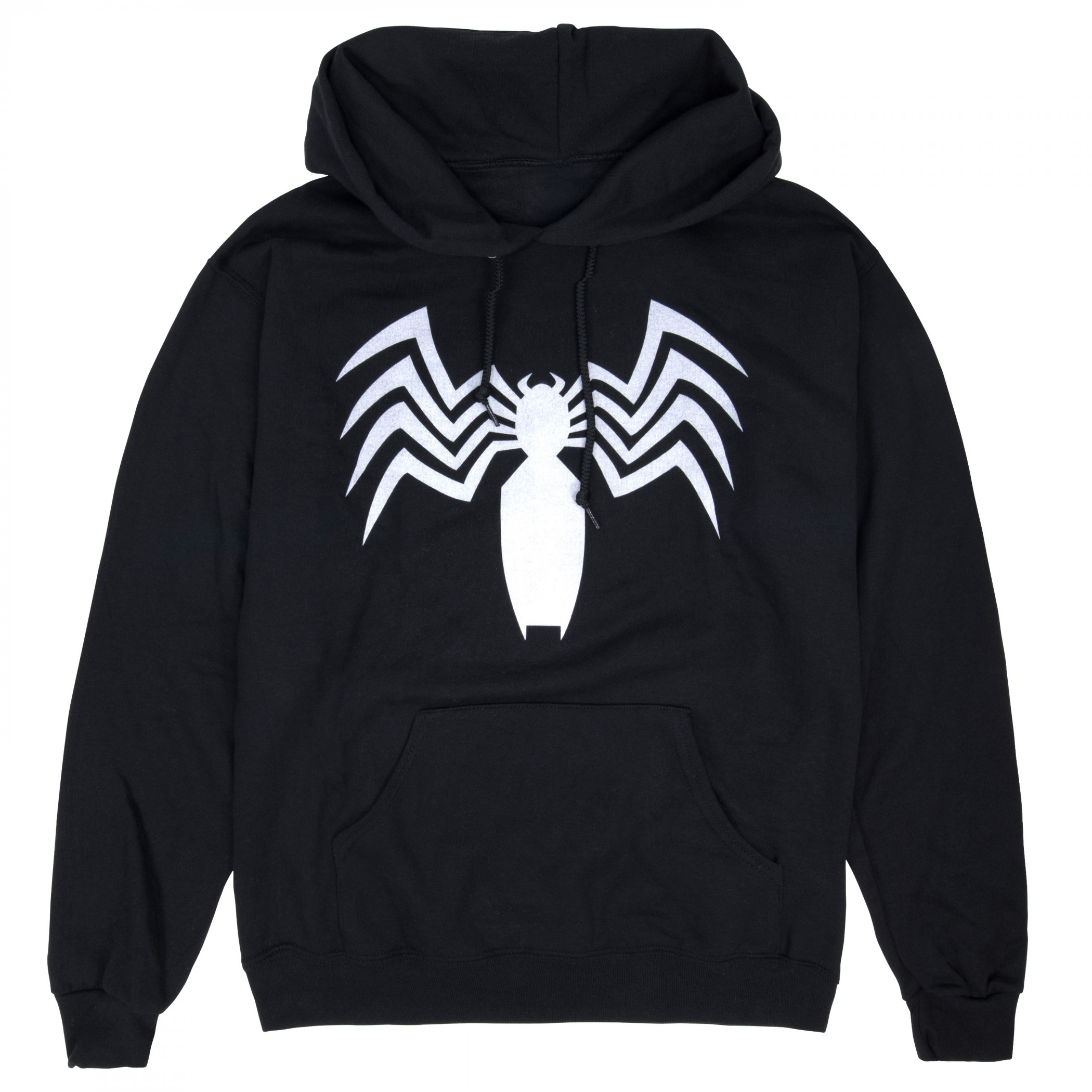Venom Symbol Pullover Hoodie, Black