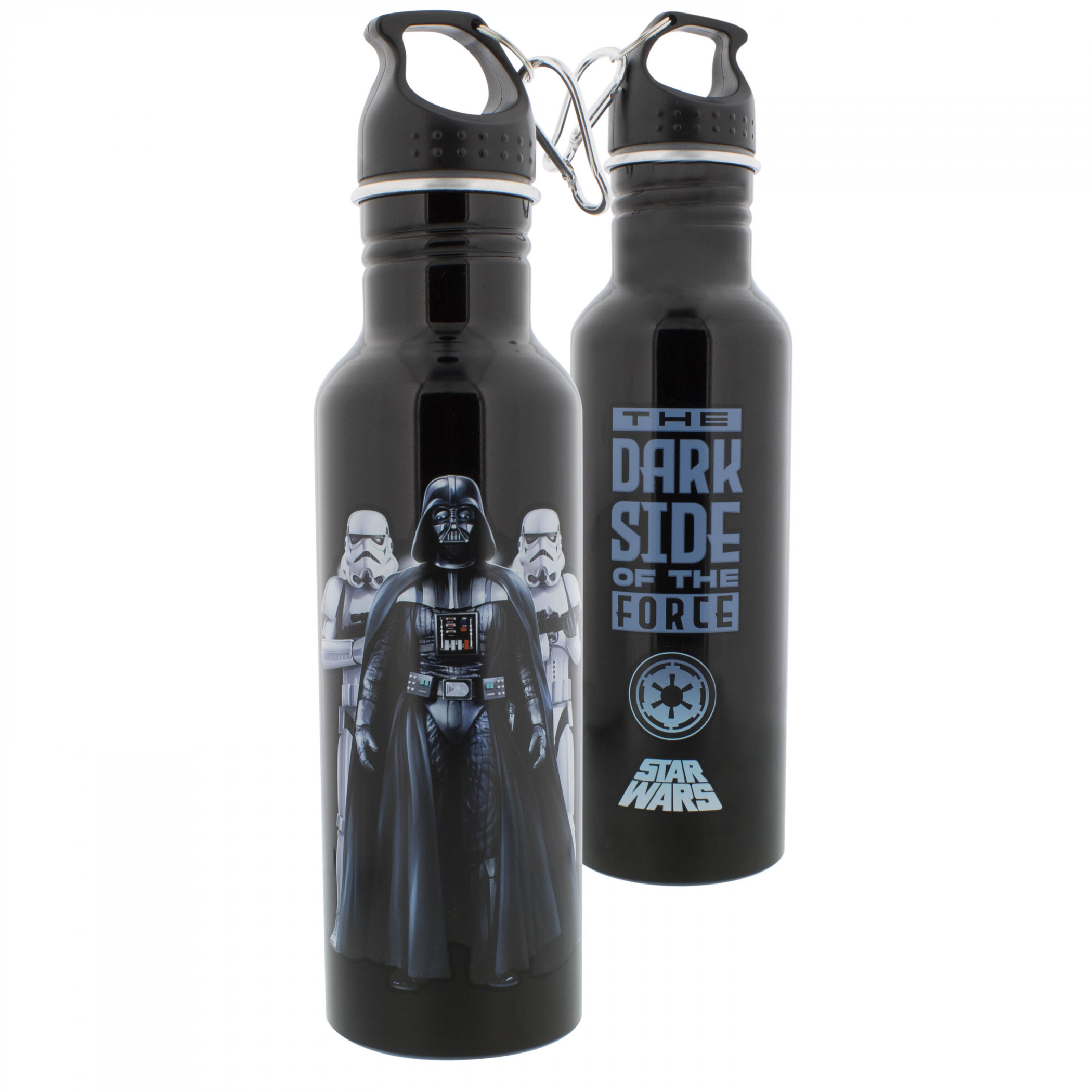 Star Wars Darksider Galactic Empire 26oz Screw Cap Water Bottle, Black