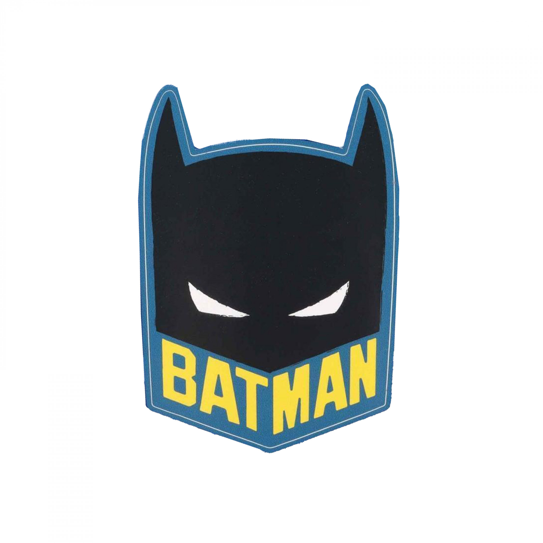 Batman Half Mask Graphic Vinyl Decal, Multi-Color
