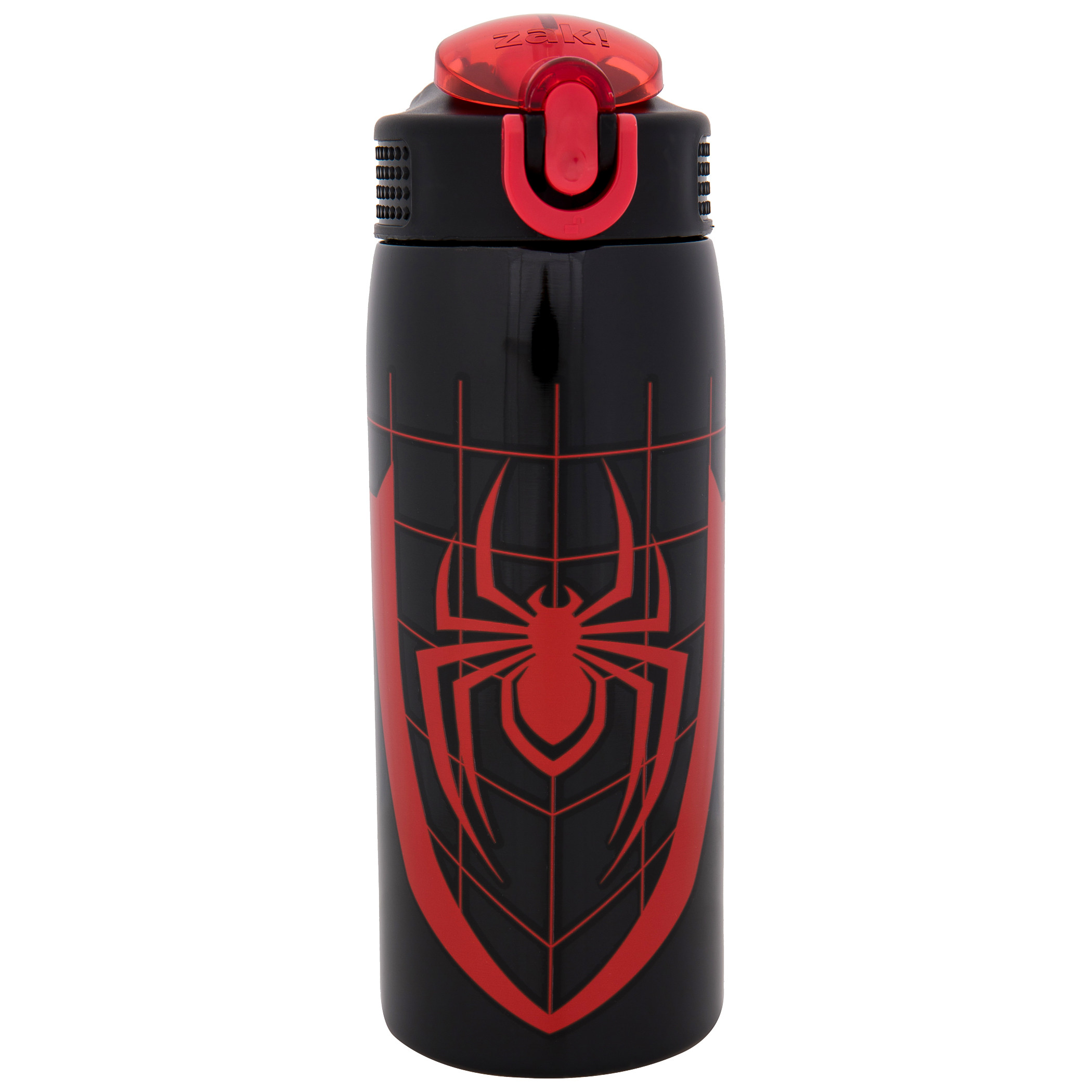 Miles Morales Suit 19oz Stainless Steel Double Walled Water Bottle, Black