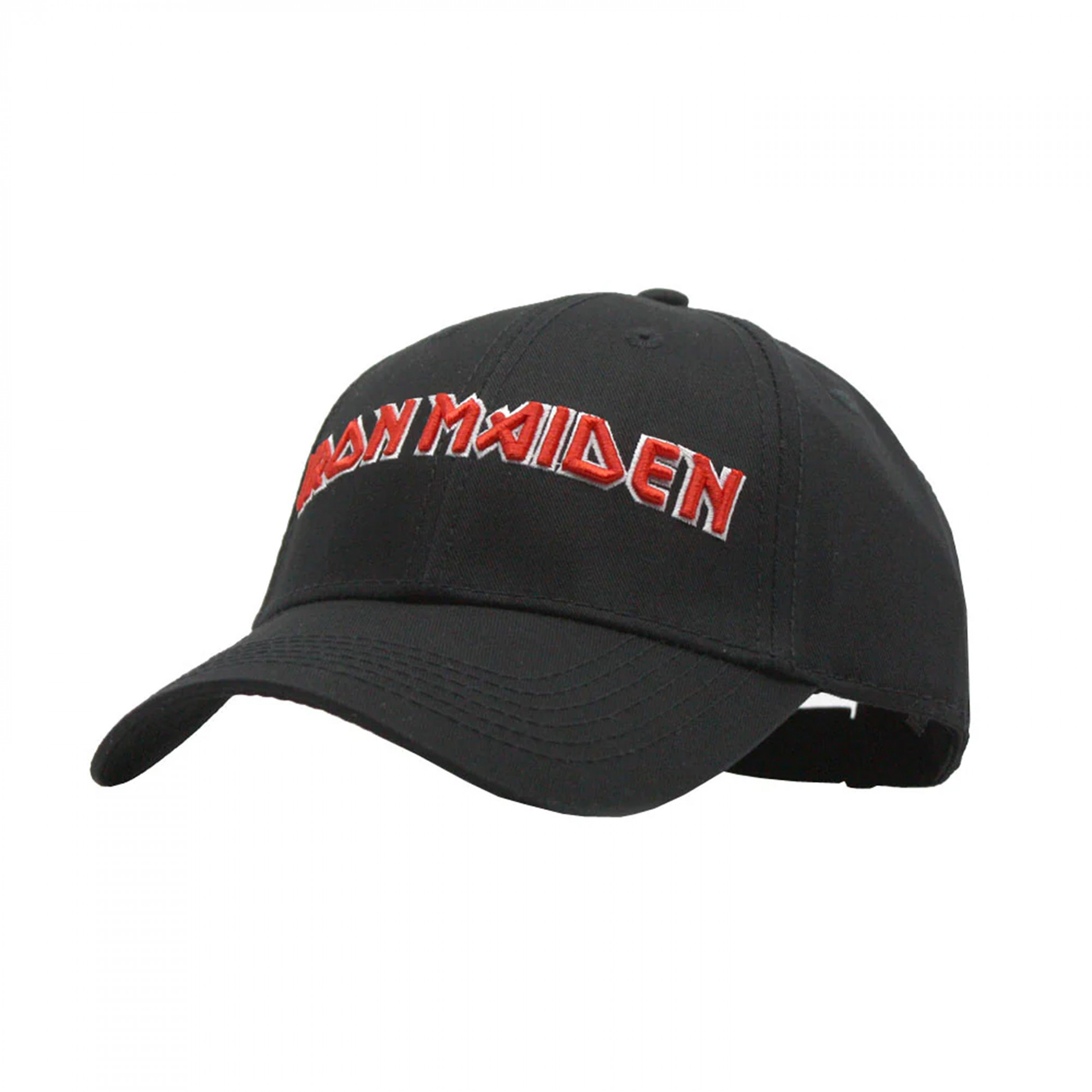 Iron Maiden 3D Embroidered Logo Snapback Hat