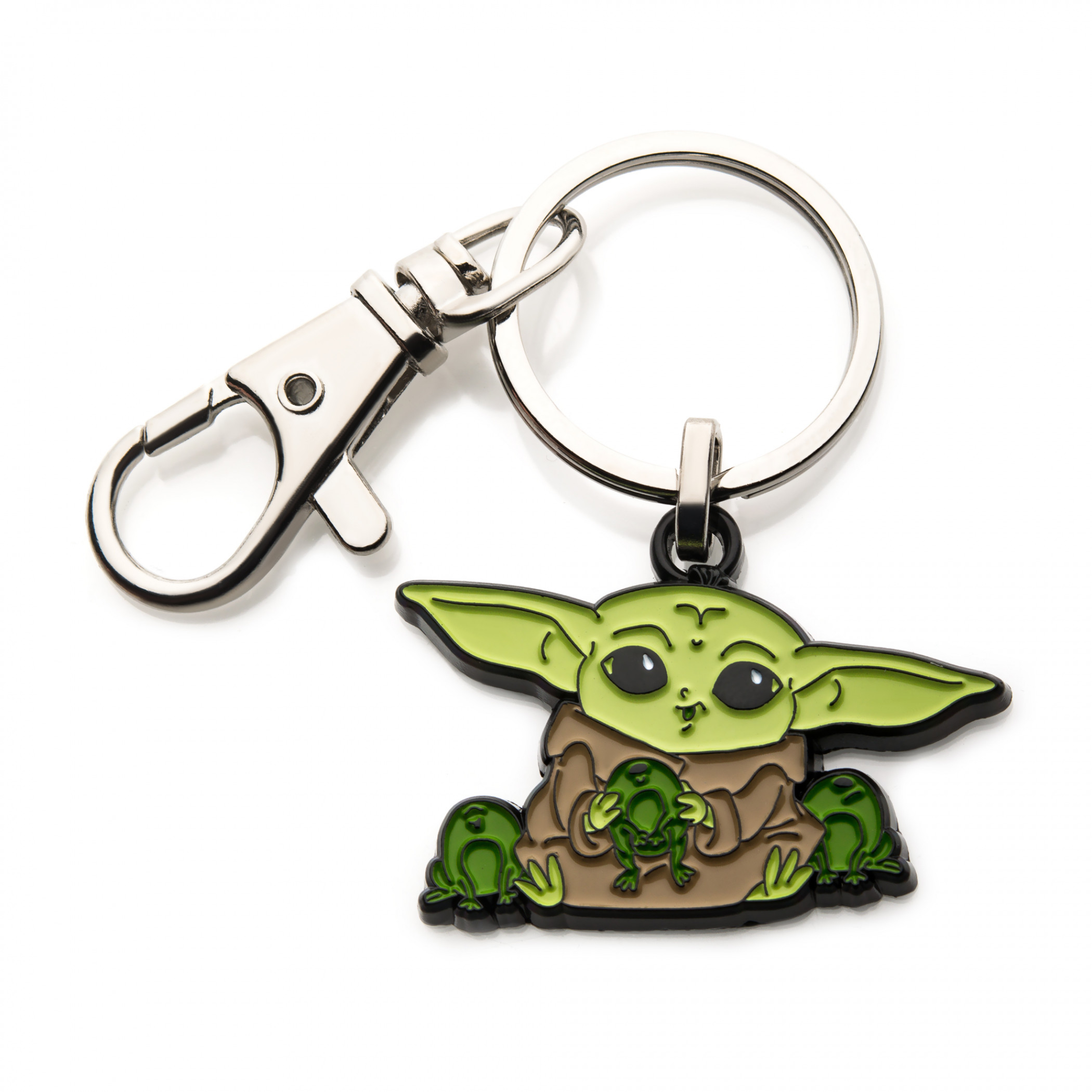 Star Wars The Mandalorian The Child Snack Time Keychain, Multi-Color