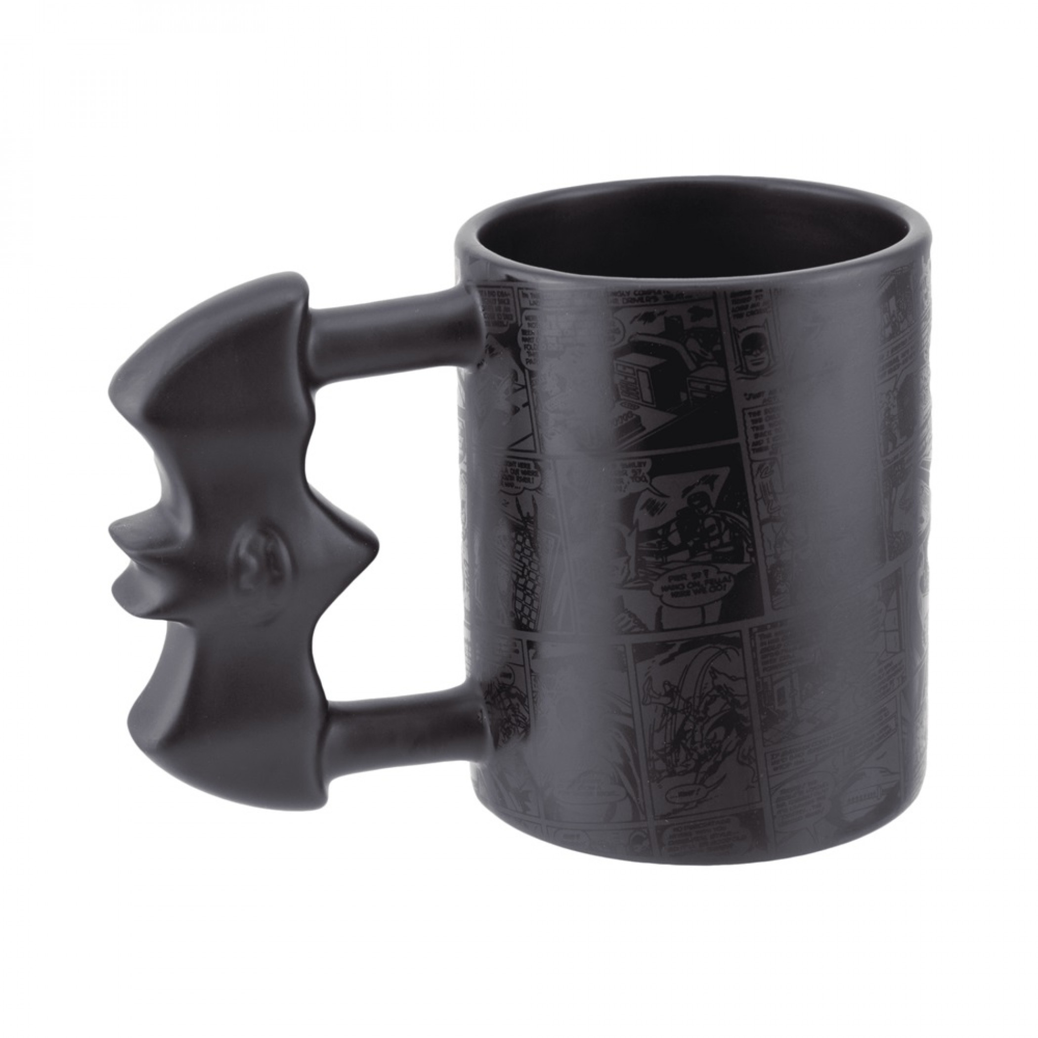 Batman Batarang Shaped Mug, Black