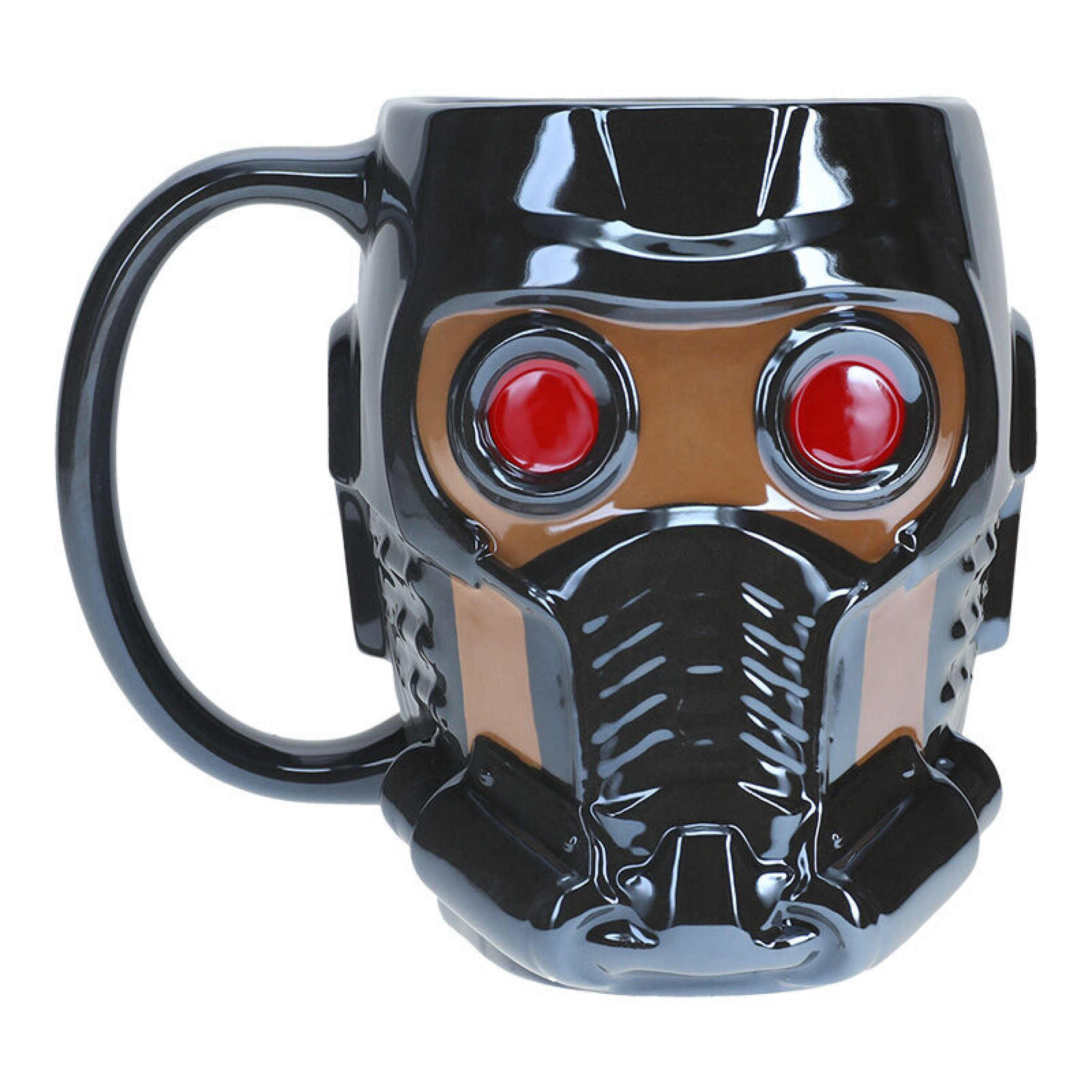Guardians of The Galaxy Starlord Shaped Oversized Ceramic Mug, Multi-Color