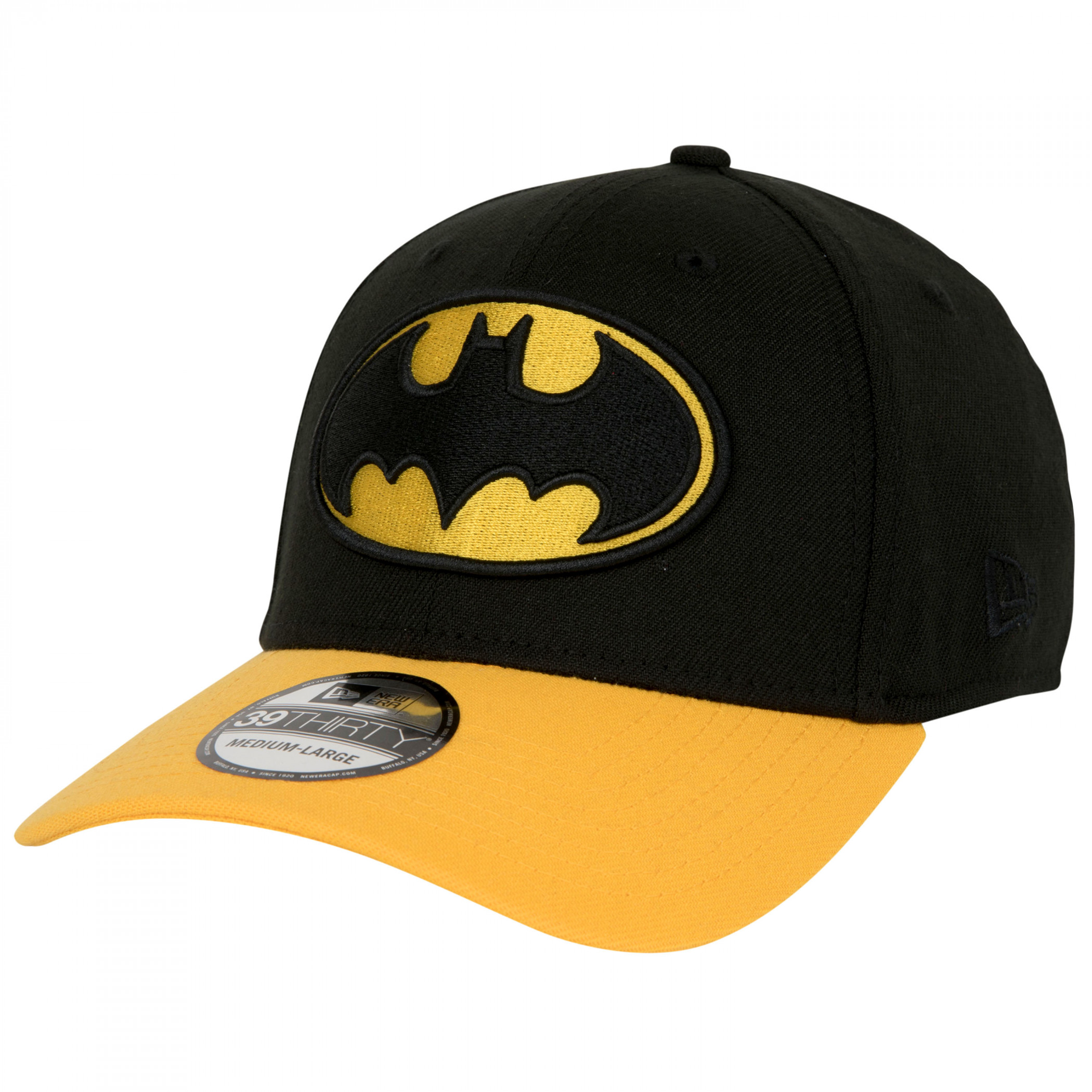Batman Black & Yellow 39Thirty Hat, Black