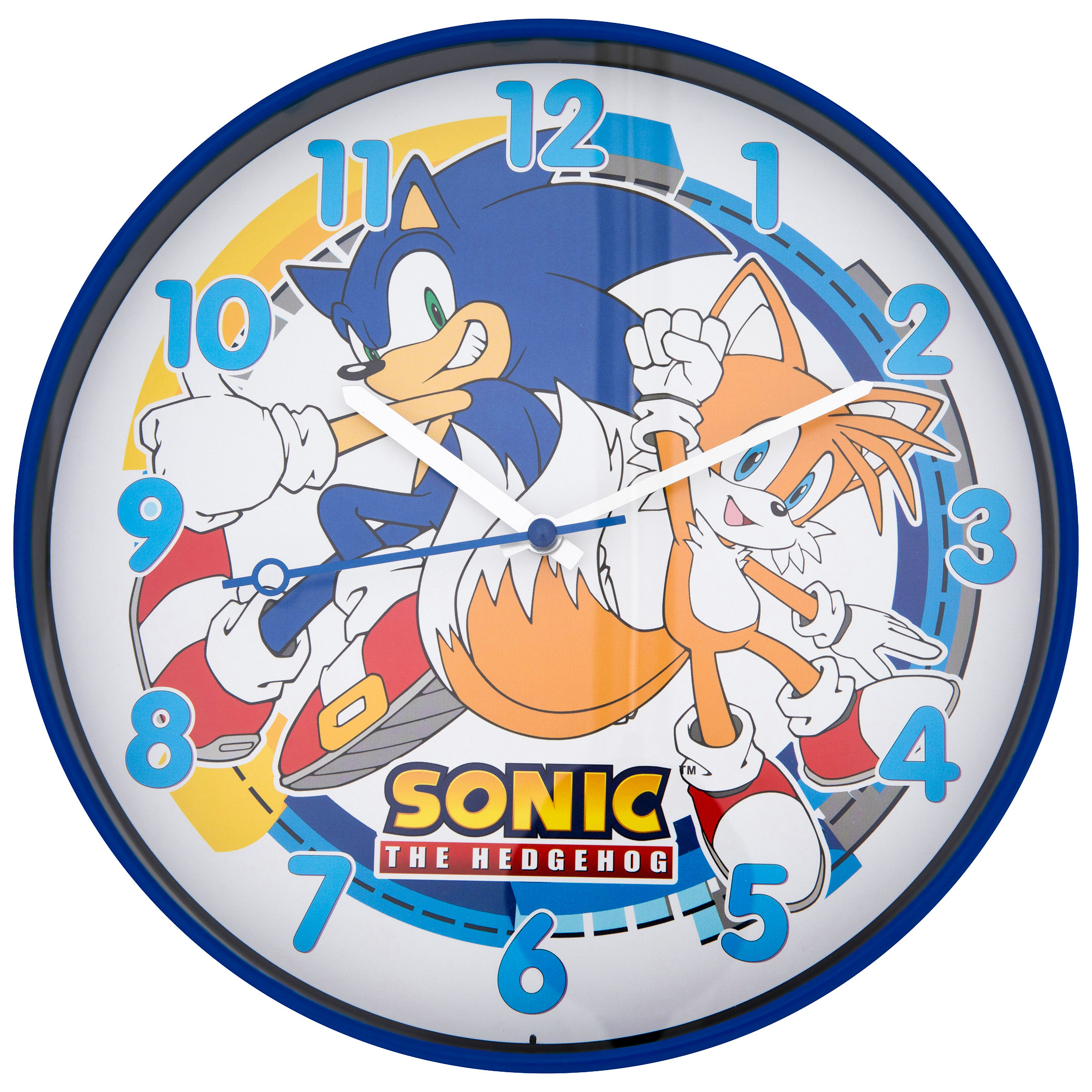 Sonic the Hedgehog and Tails Back to Back 12' Wall Clock, Multi-Color