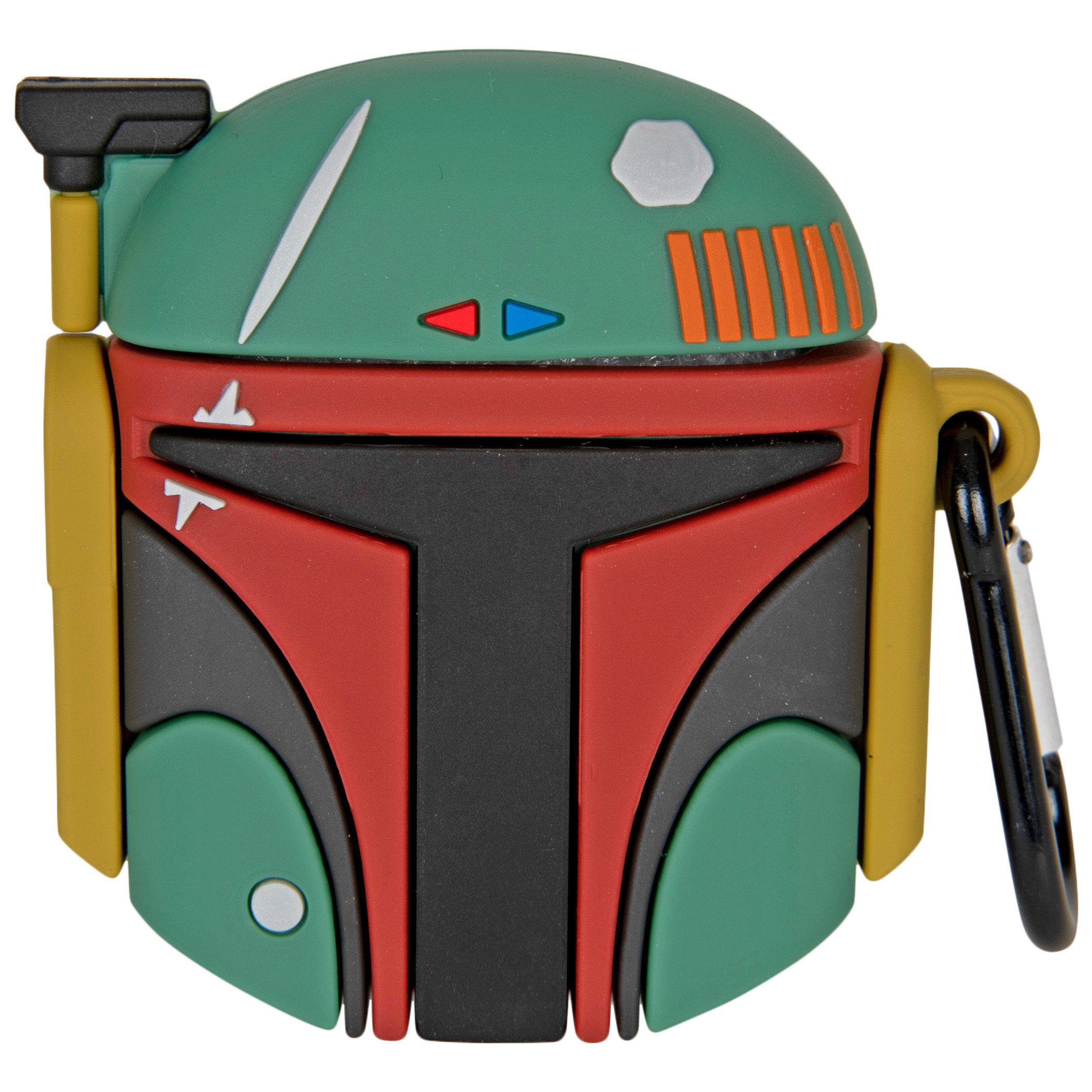 Star Wars Original Trilogy Boba Fett Helmet Styled Airpod Case, Green