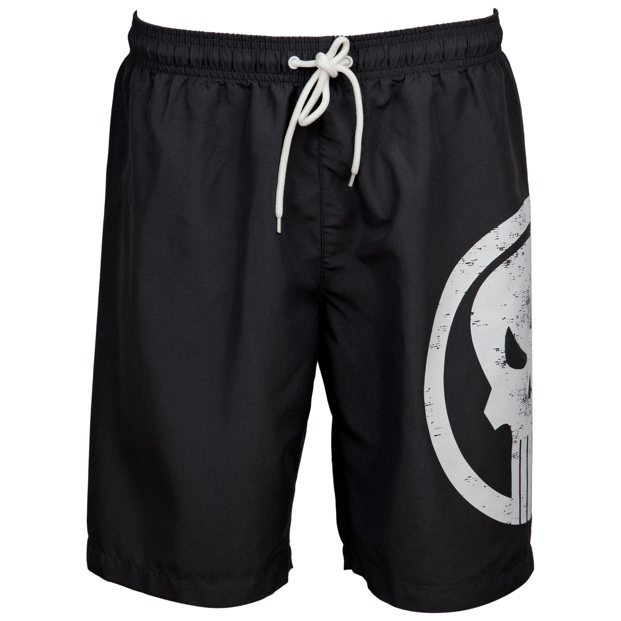 Marvel Comics The Punisher Skull Symbol Board Shorts Black - 第 8/35 張圖片