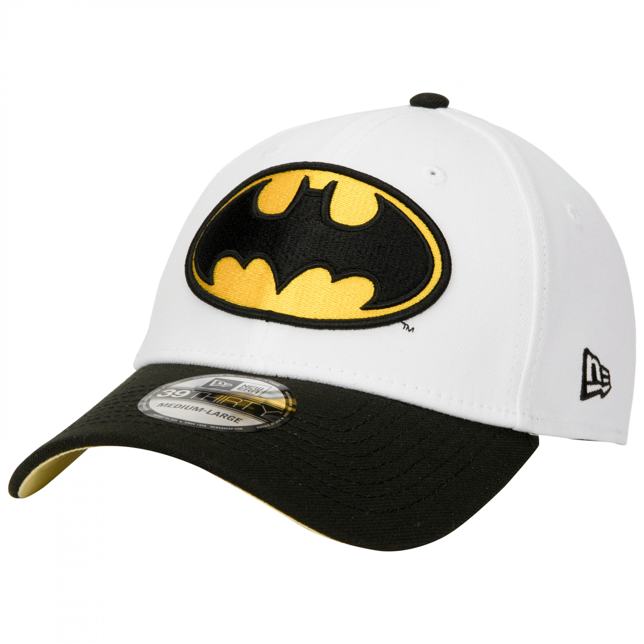 Batman Logo Home Colors New Era 39Thirty Hat, Multi-Color