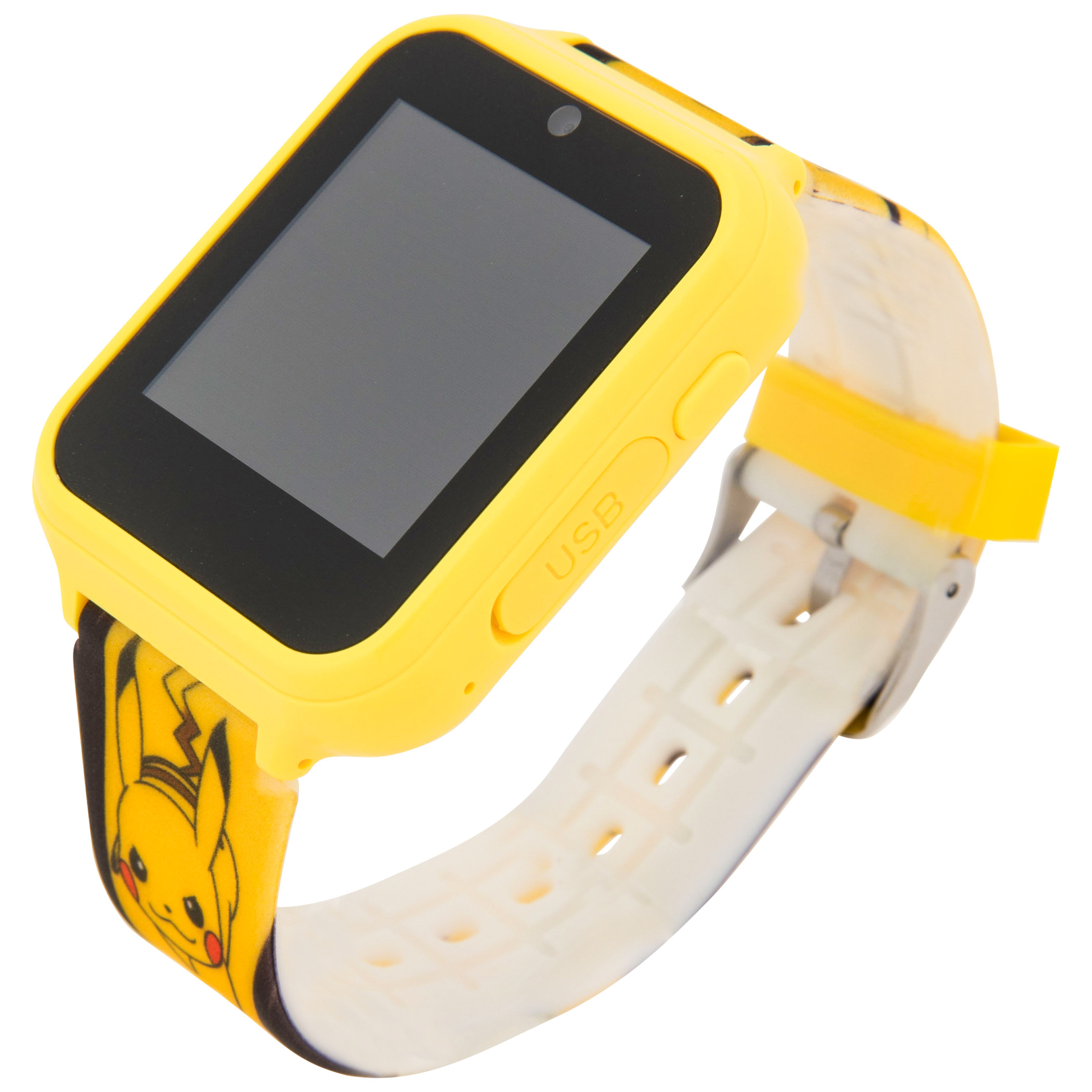 Pokemon Pikachu Poses Kid's Interactive Smart Watch, Yellow
